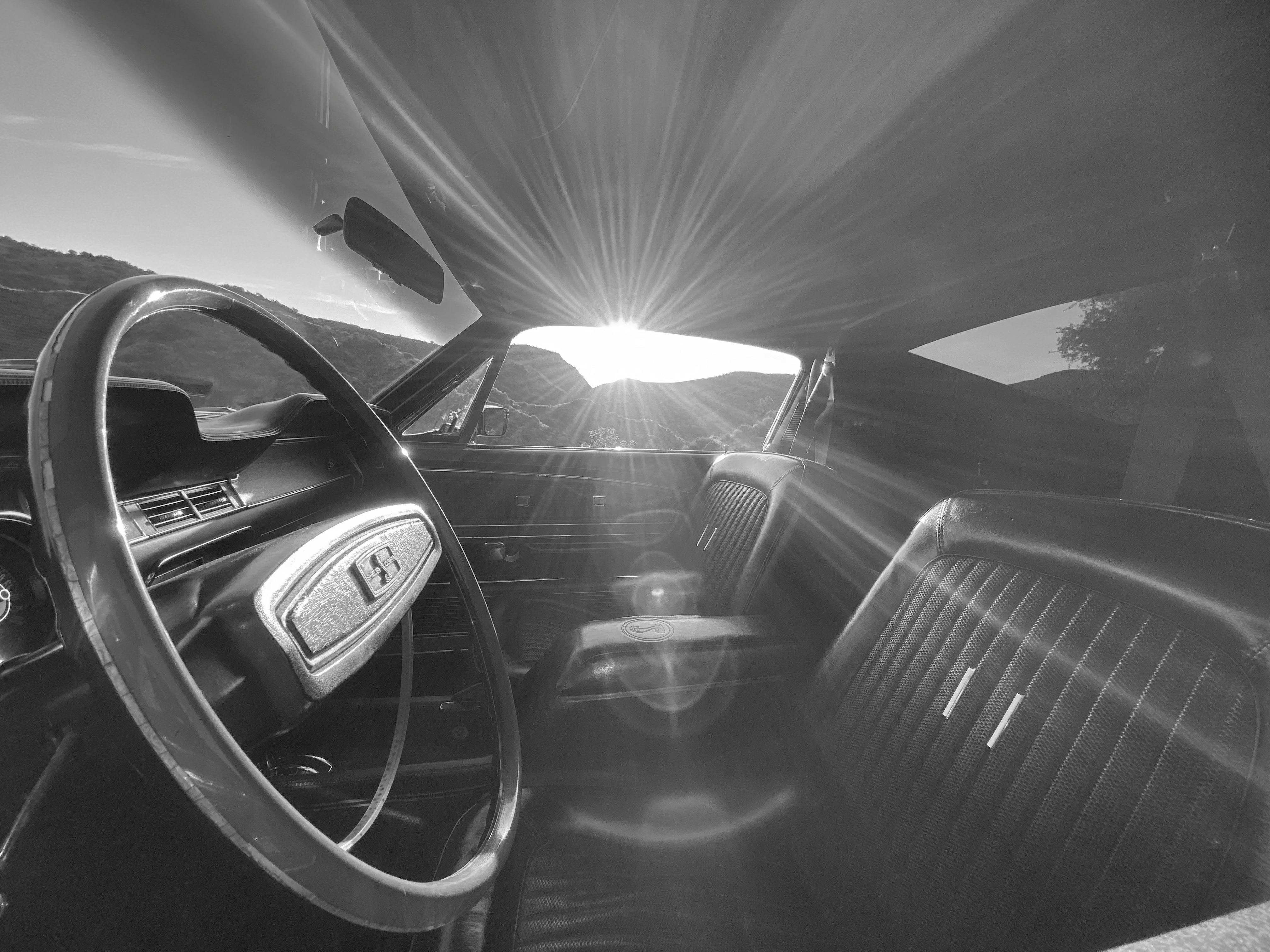 1968 Shelby Mustang GT350H FINE ART PRINT