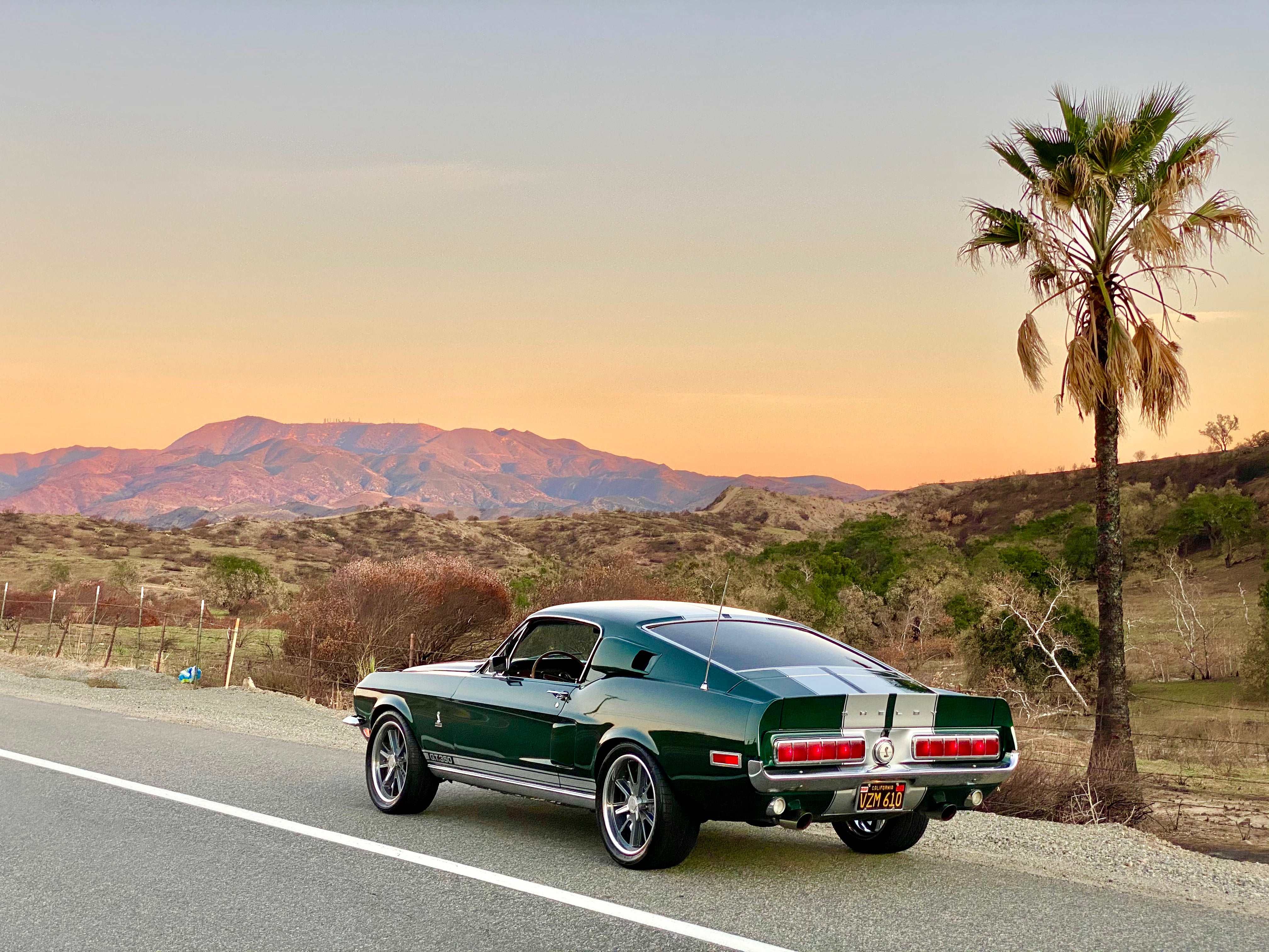 1968 Shelby Mustang GT350H FINE ART PRINT