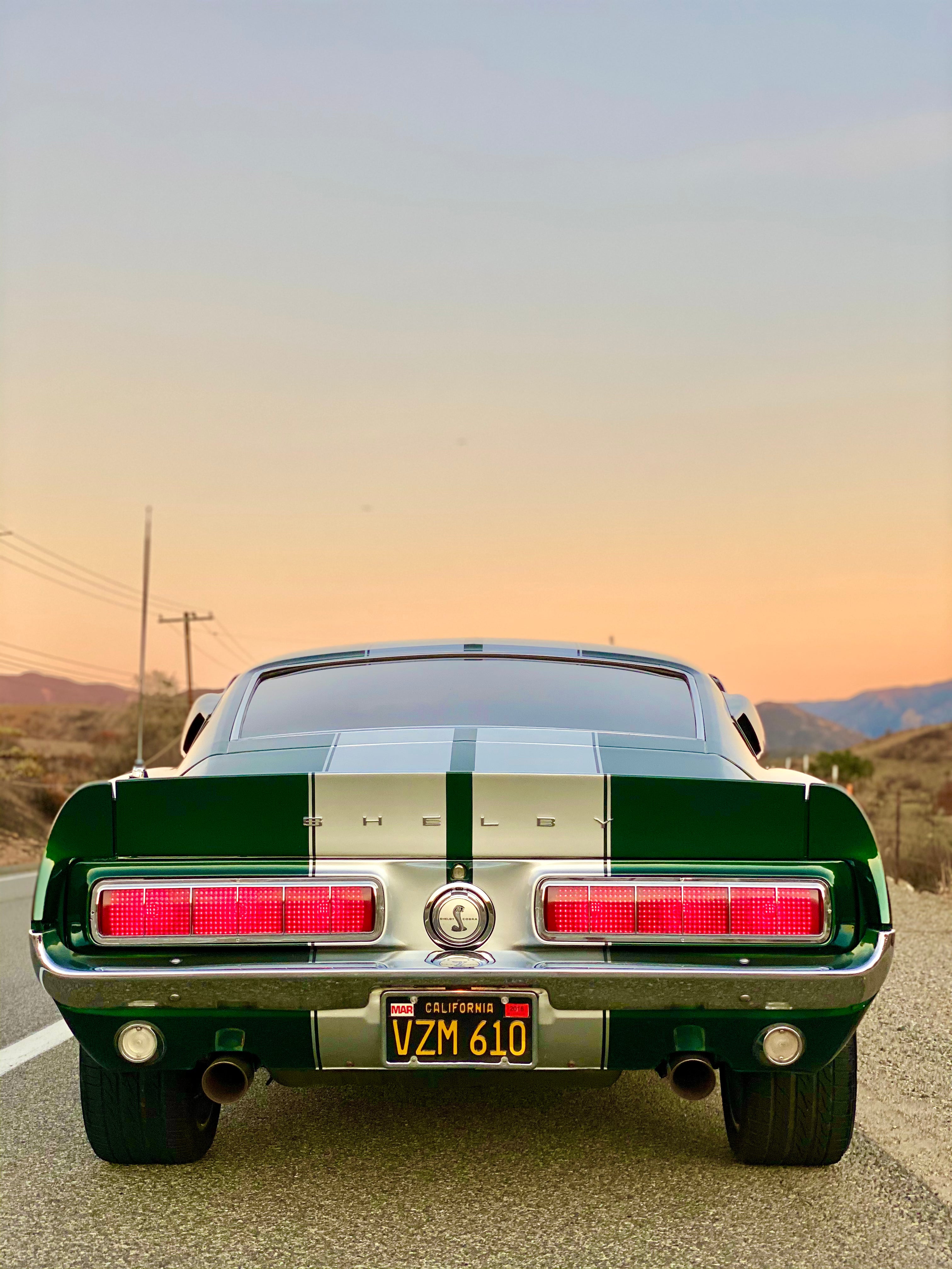 1968 Shelby Mustang GT350H FINE ART PRINT