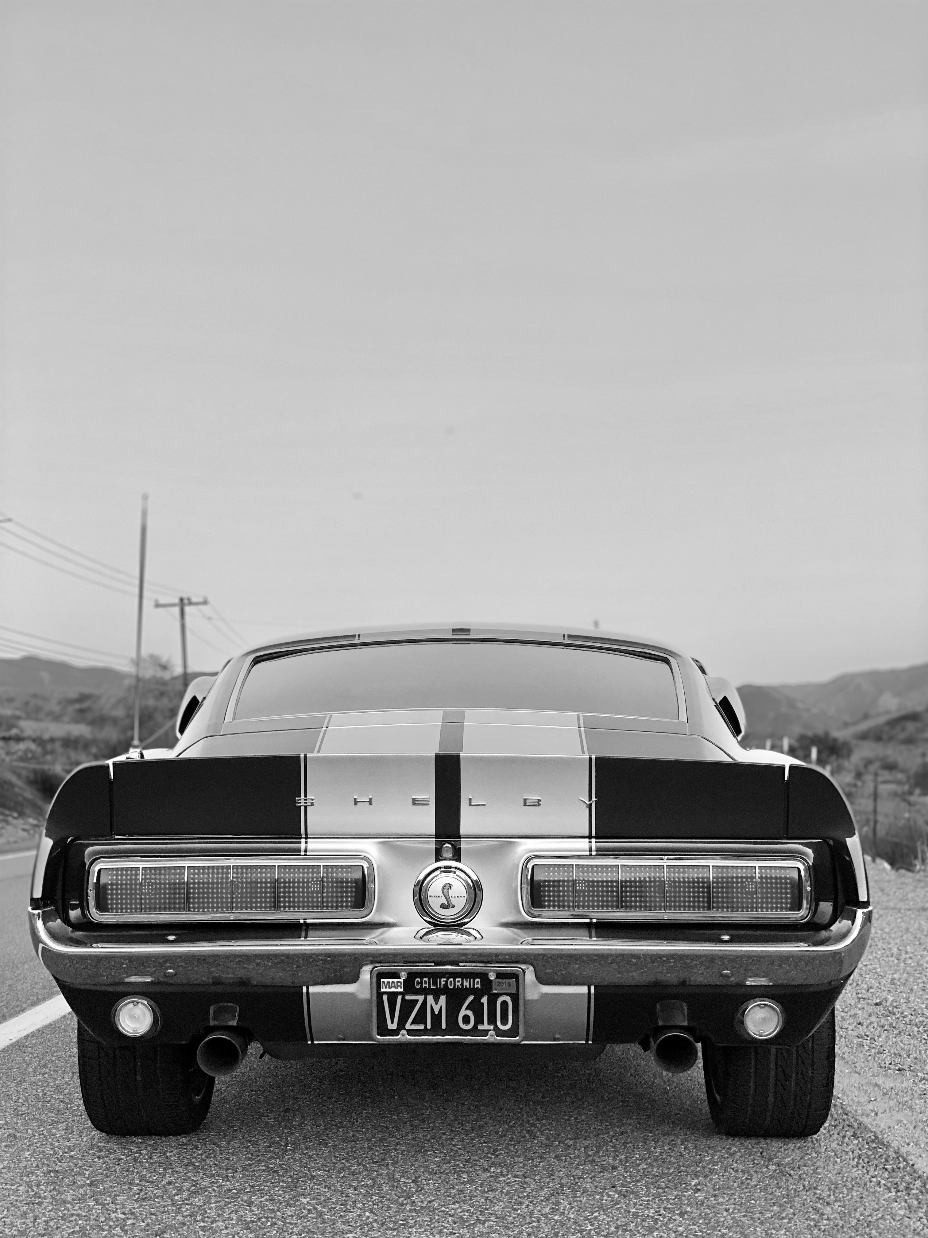 1968 Shelby Mustang GT350H FINE ART PRINT
