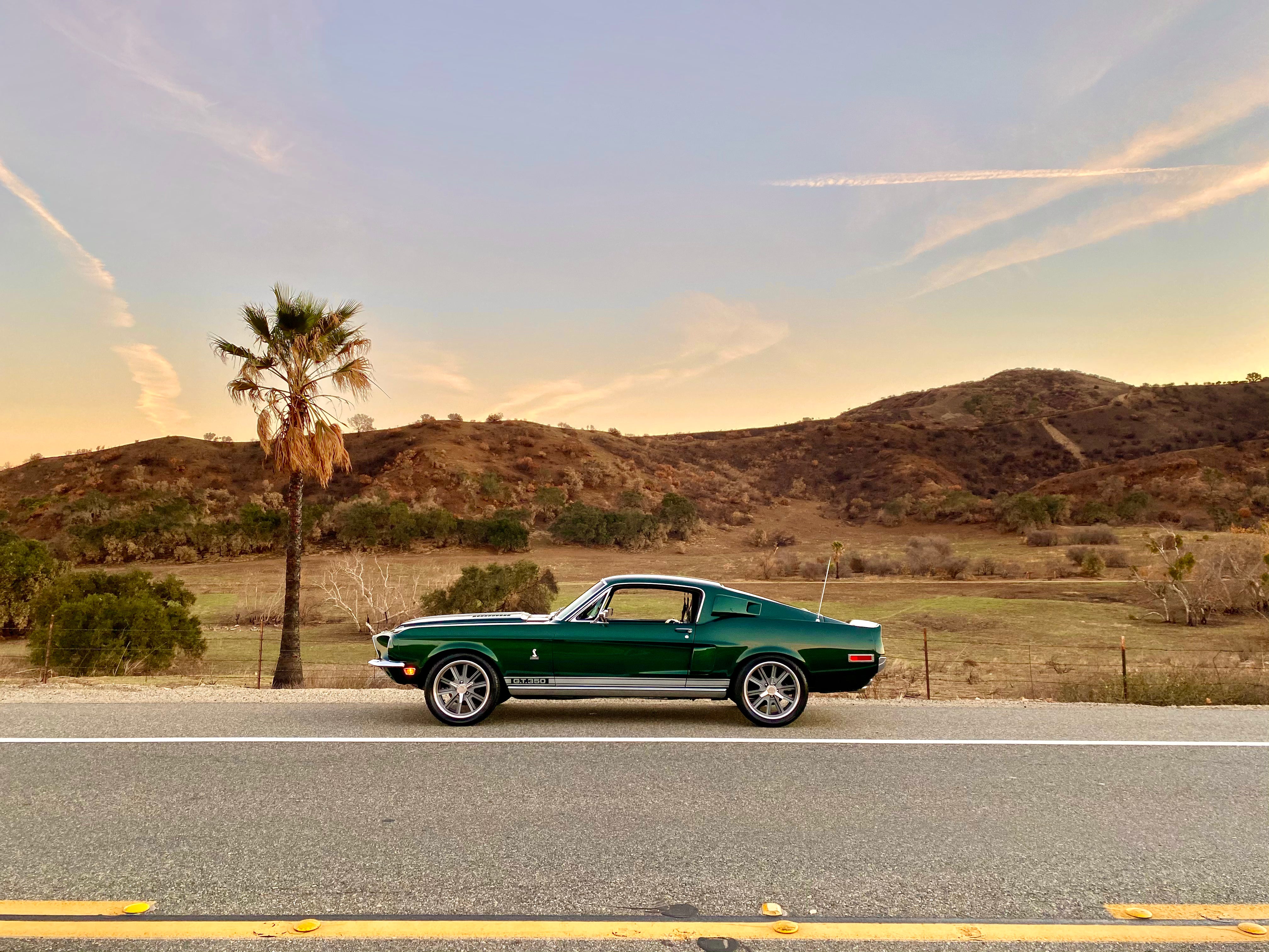 1968 Shelby Mustang GT350H FINE ART PRINT