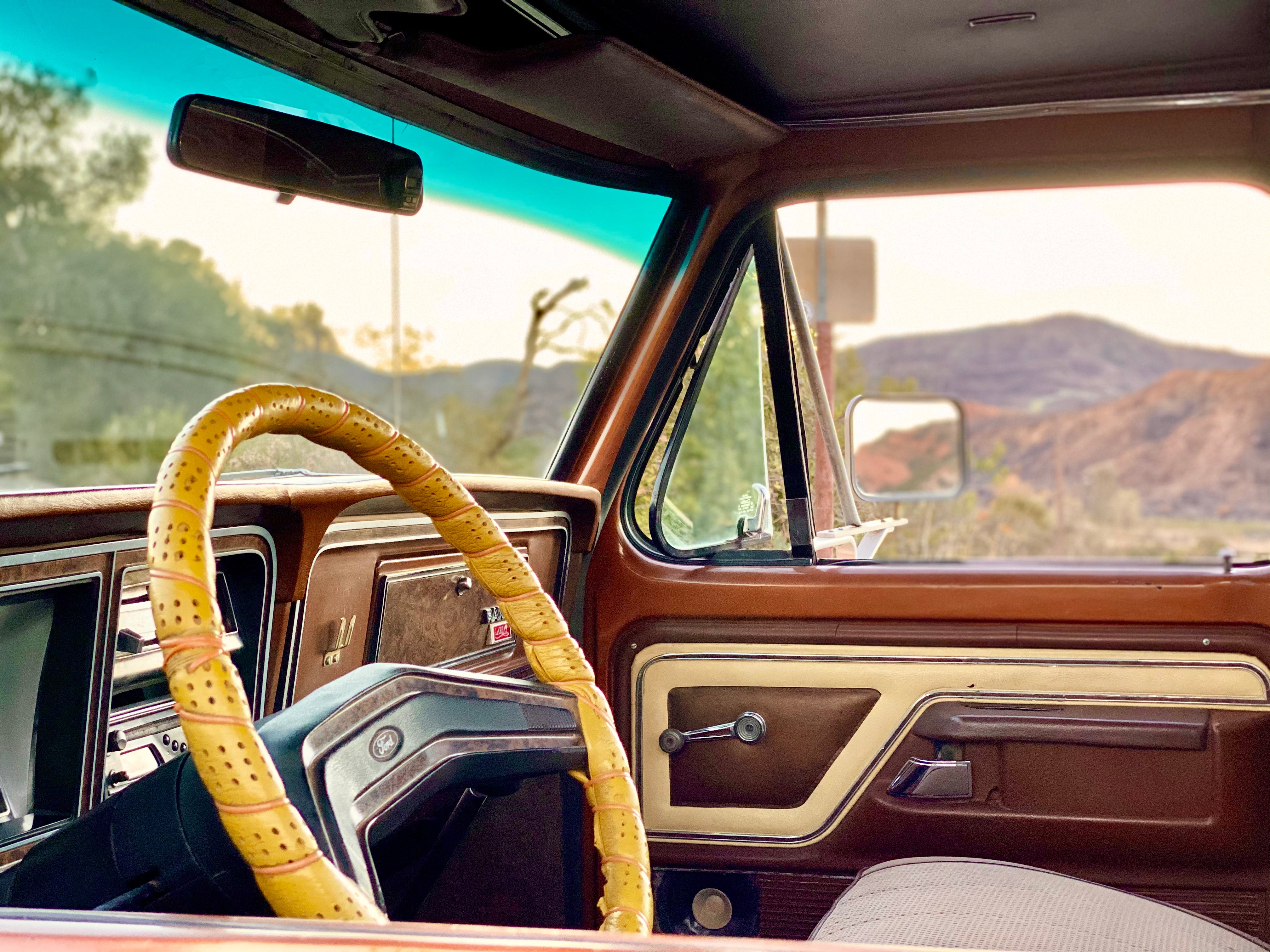 1978 Ford F-250 4x4 Ranger Lariat Tan FINE ART PRINT