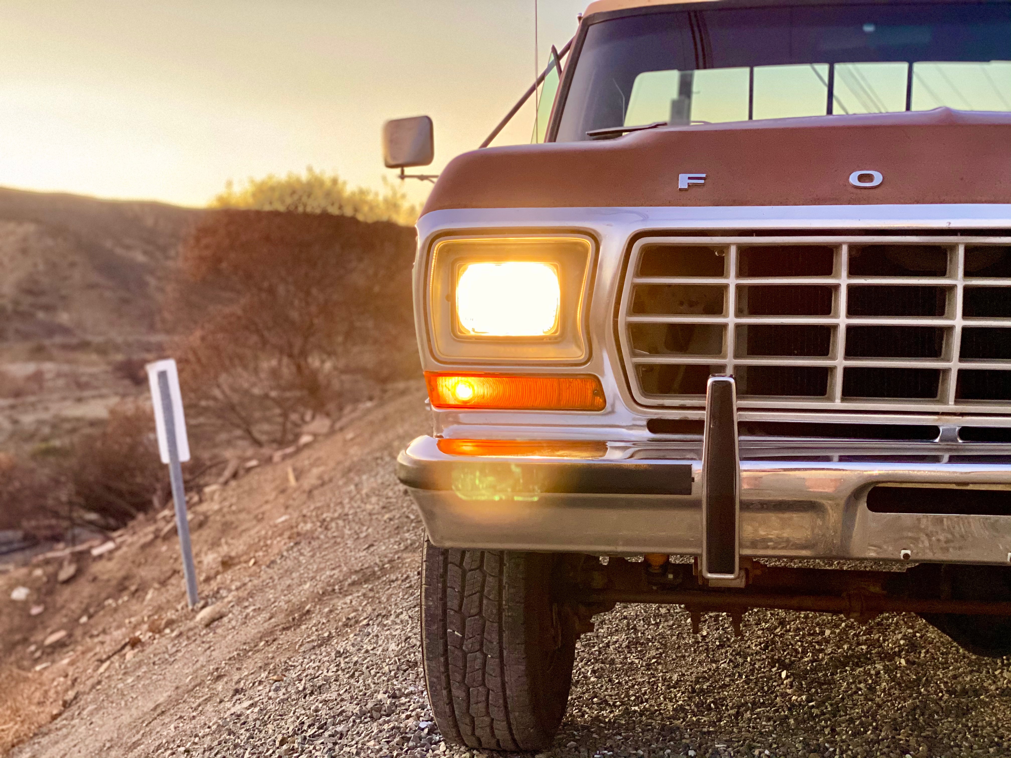 1978 Ford F-250 4x4 Ranger Lariat Tan FINE ART PRINT