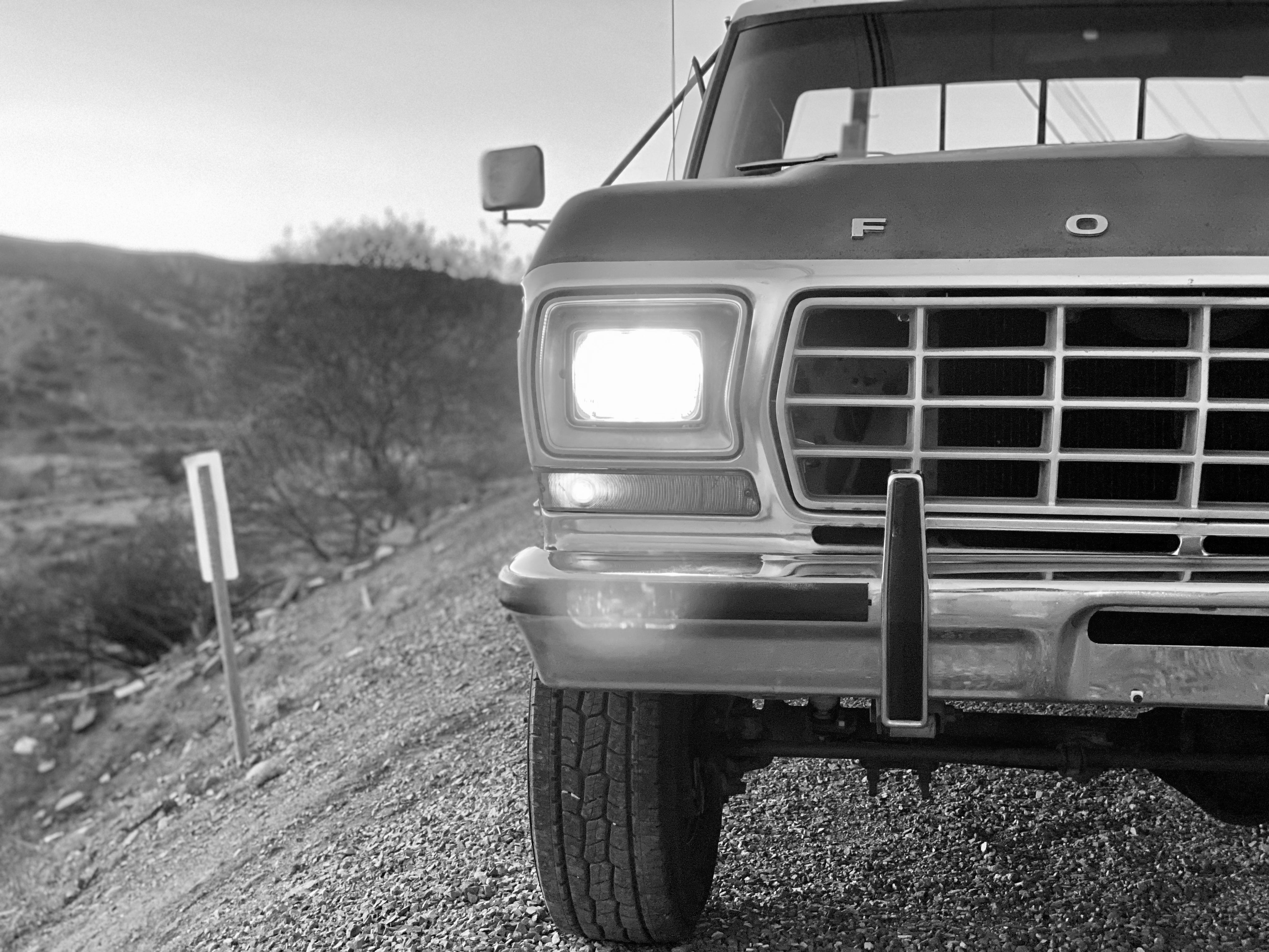 1978 Ford F-250 4x4 Ranger Lariat Tan FINE ART PRINT