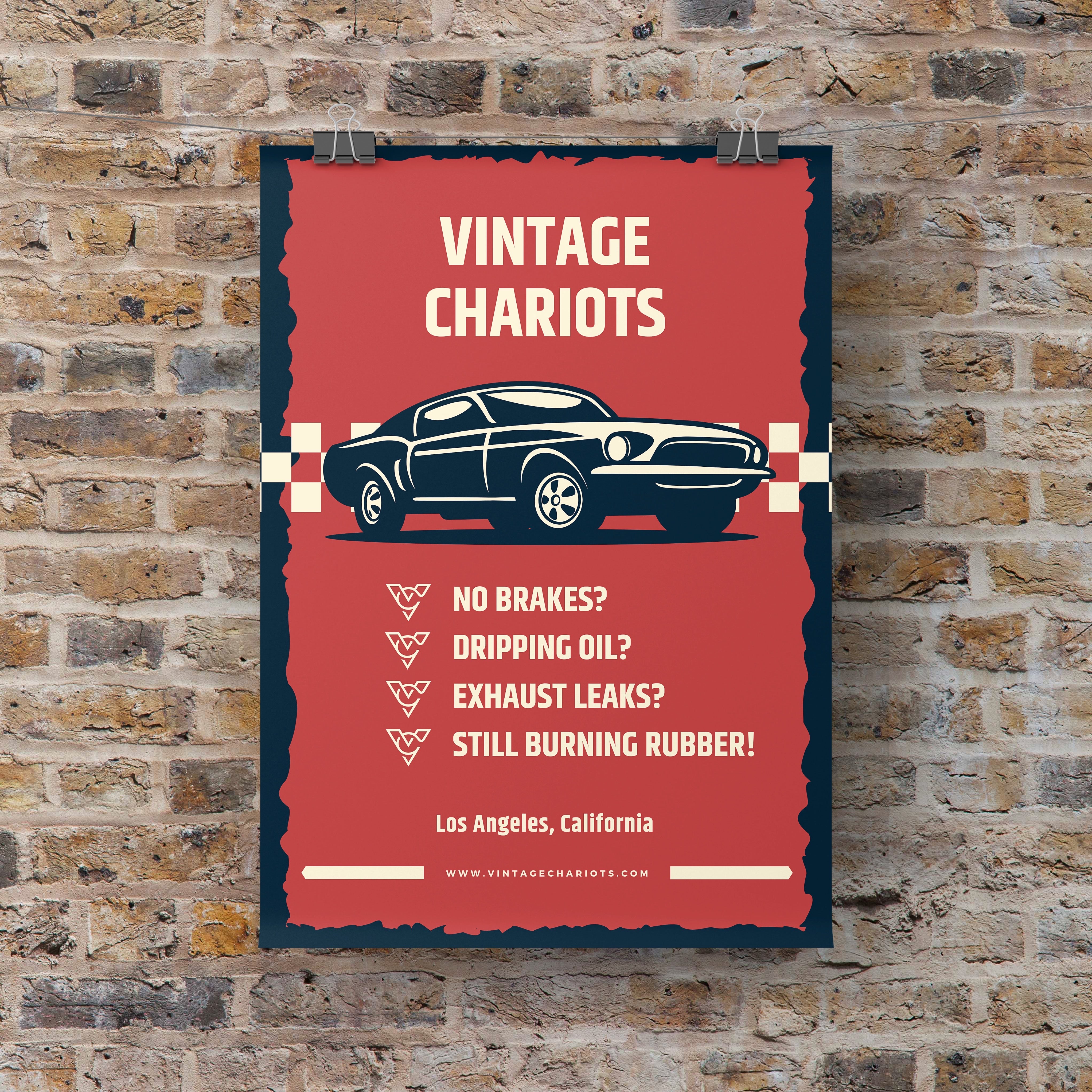 Vintage Checklist (POSTER)