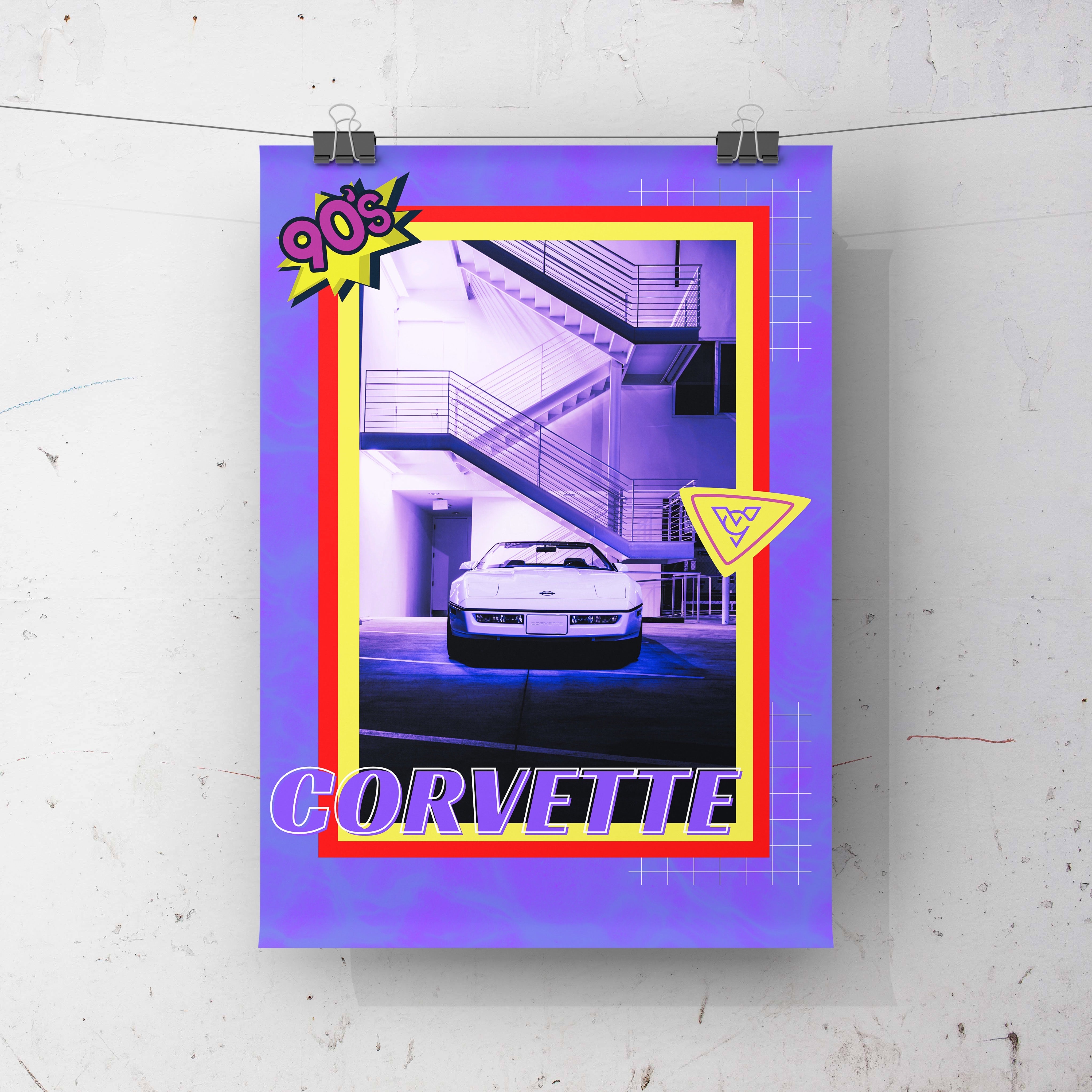 90s Corvette (POSTER)