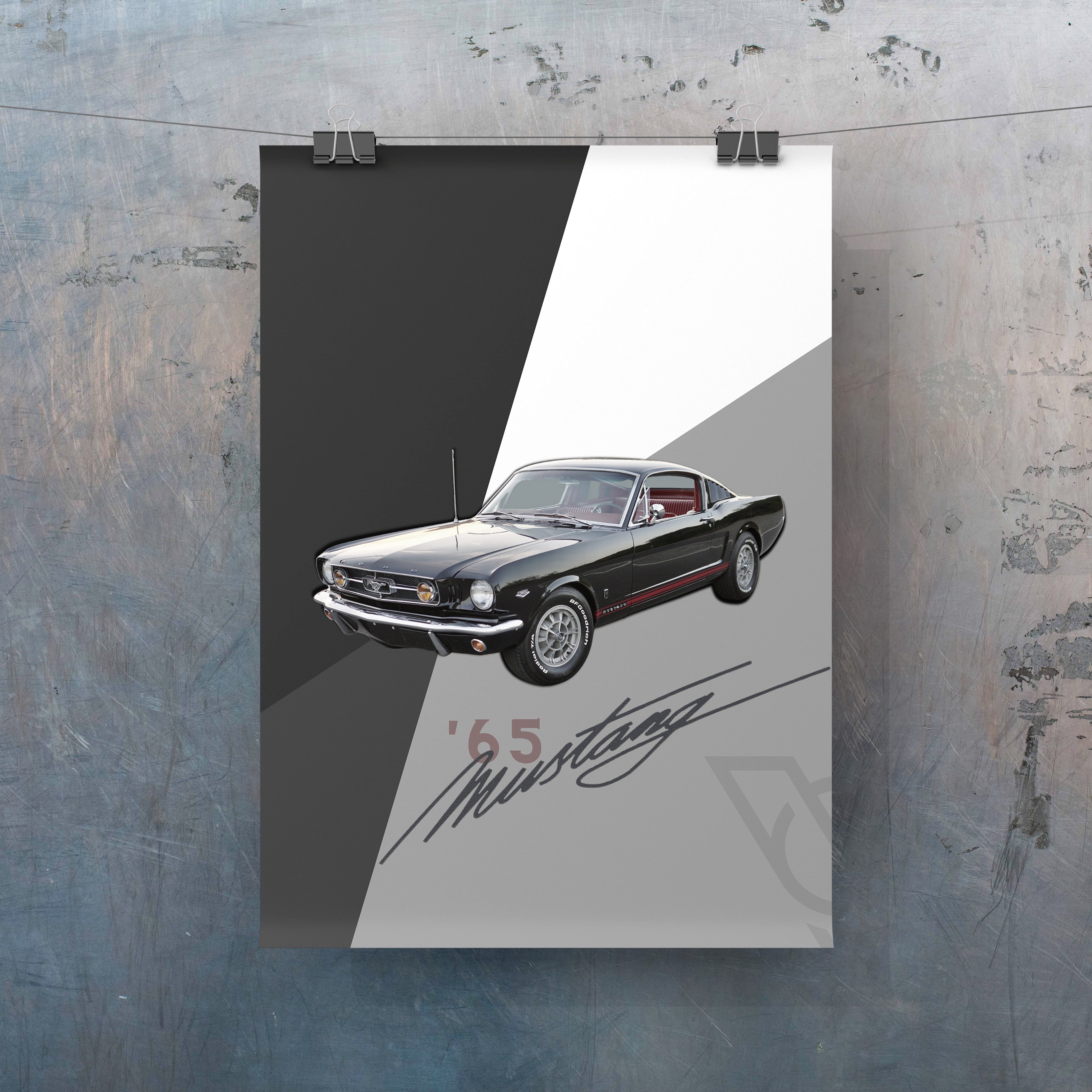 65 Mustang (POSTER)