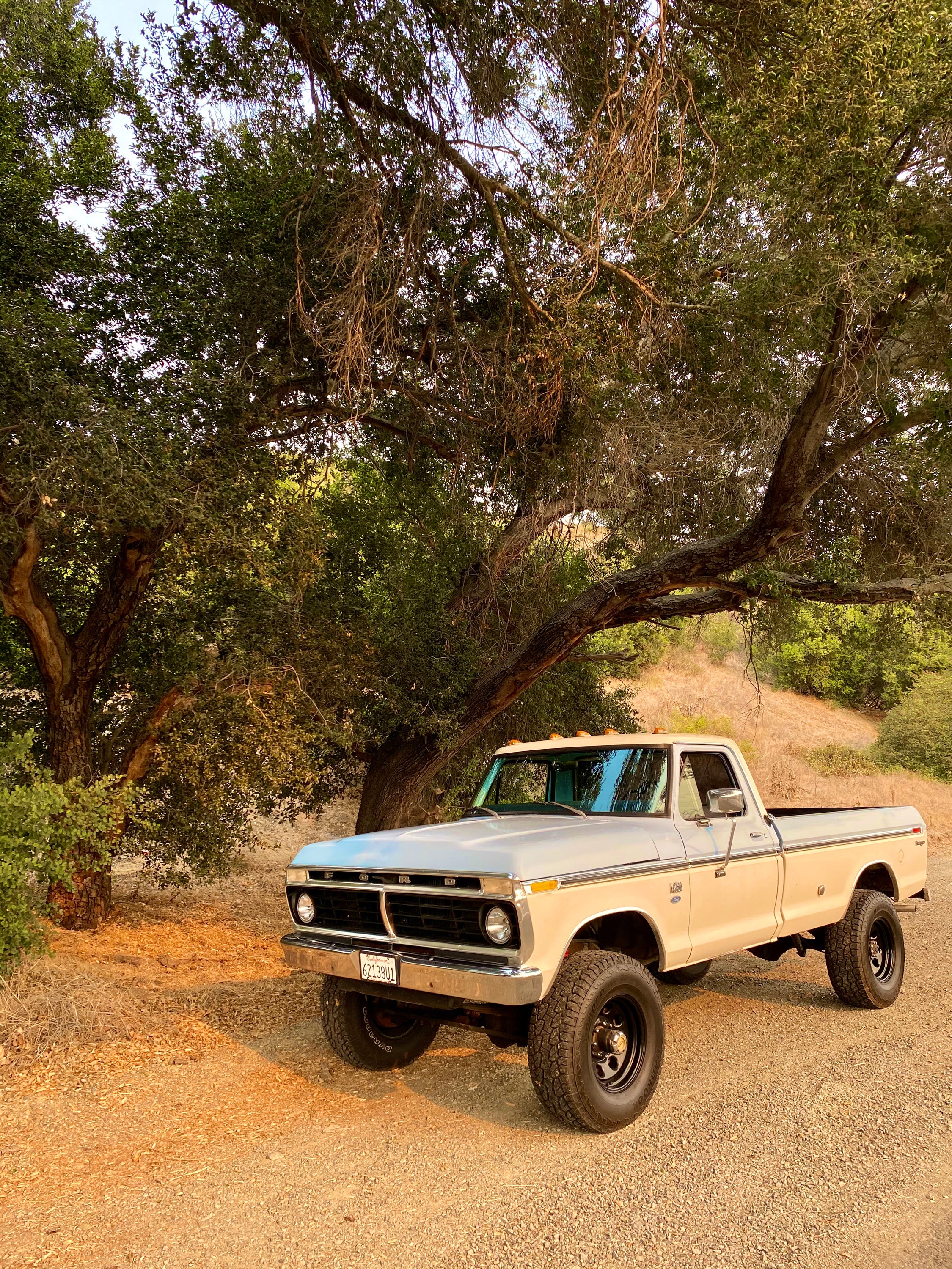 1975 Ford F-250 Highboy Wind Blue FINE ART PRINT