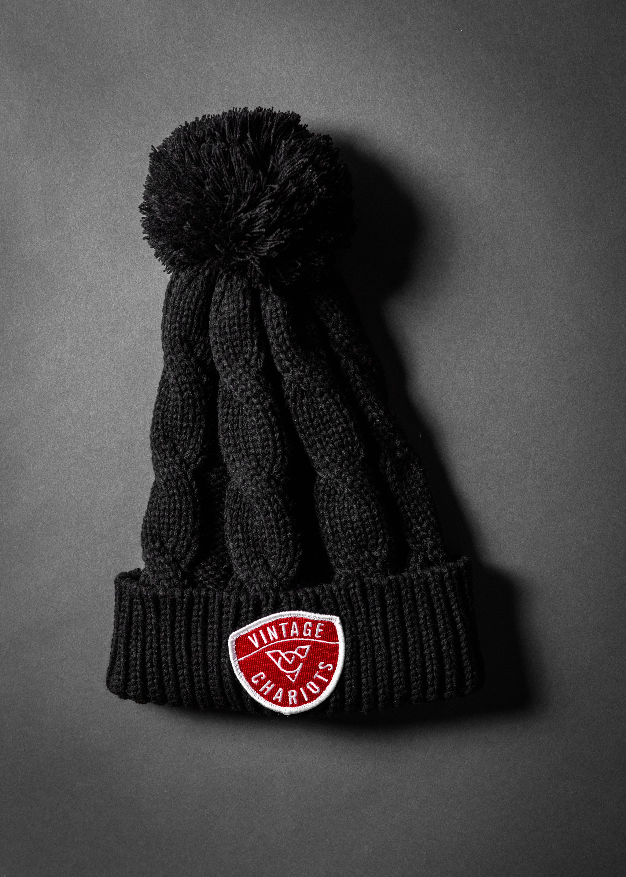 LIFEGUARD CHUNK TWIST KNIT BEANIE (Black)