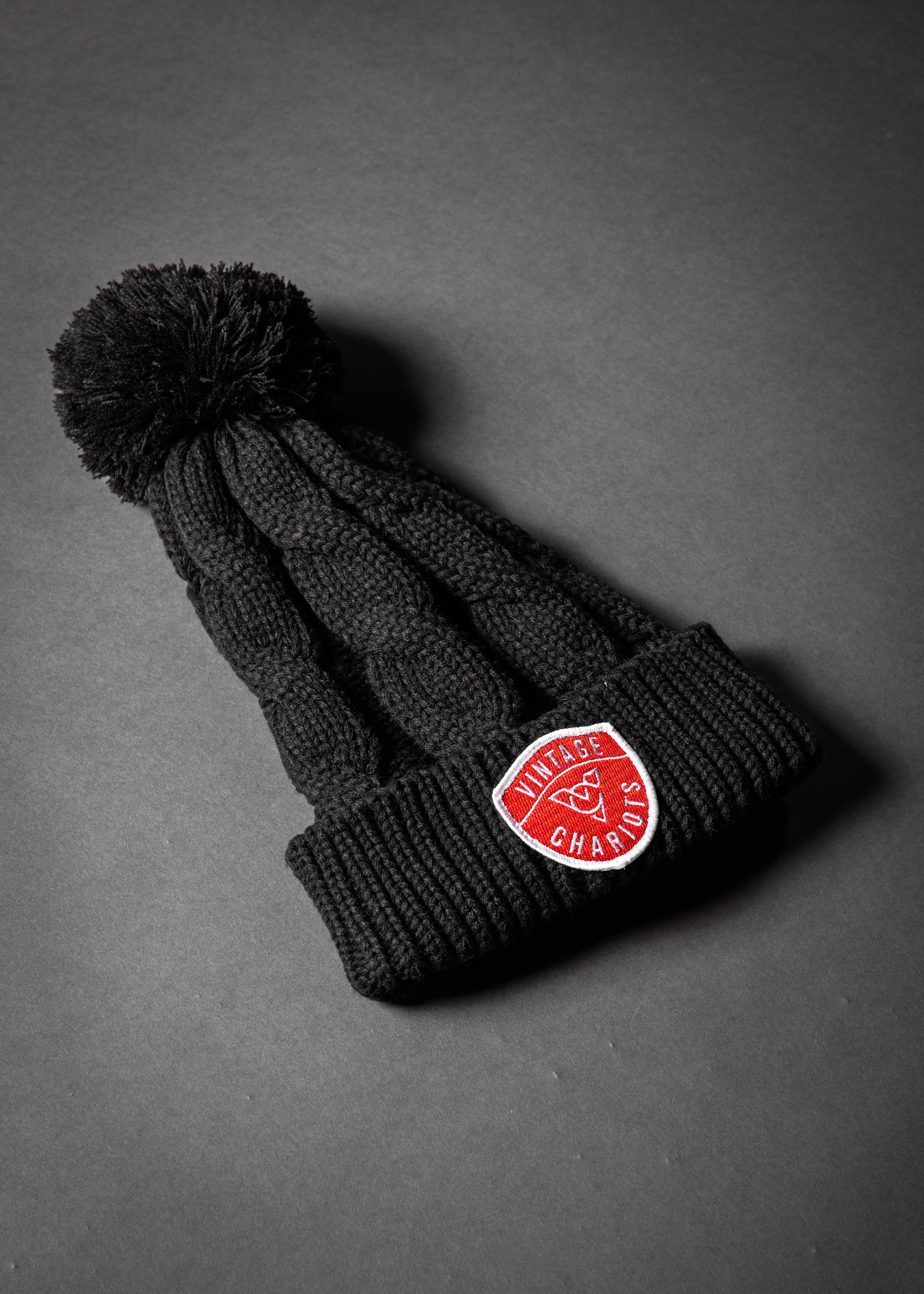 LIFEGUARD CHUNK TWIST KNIT BEANIE (Black)