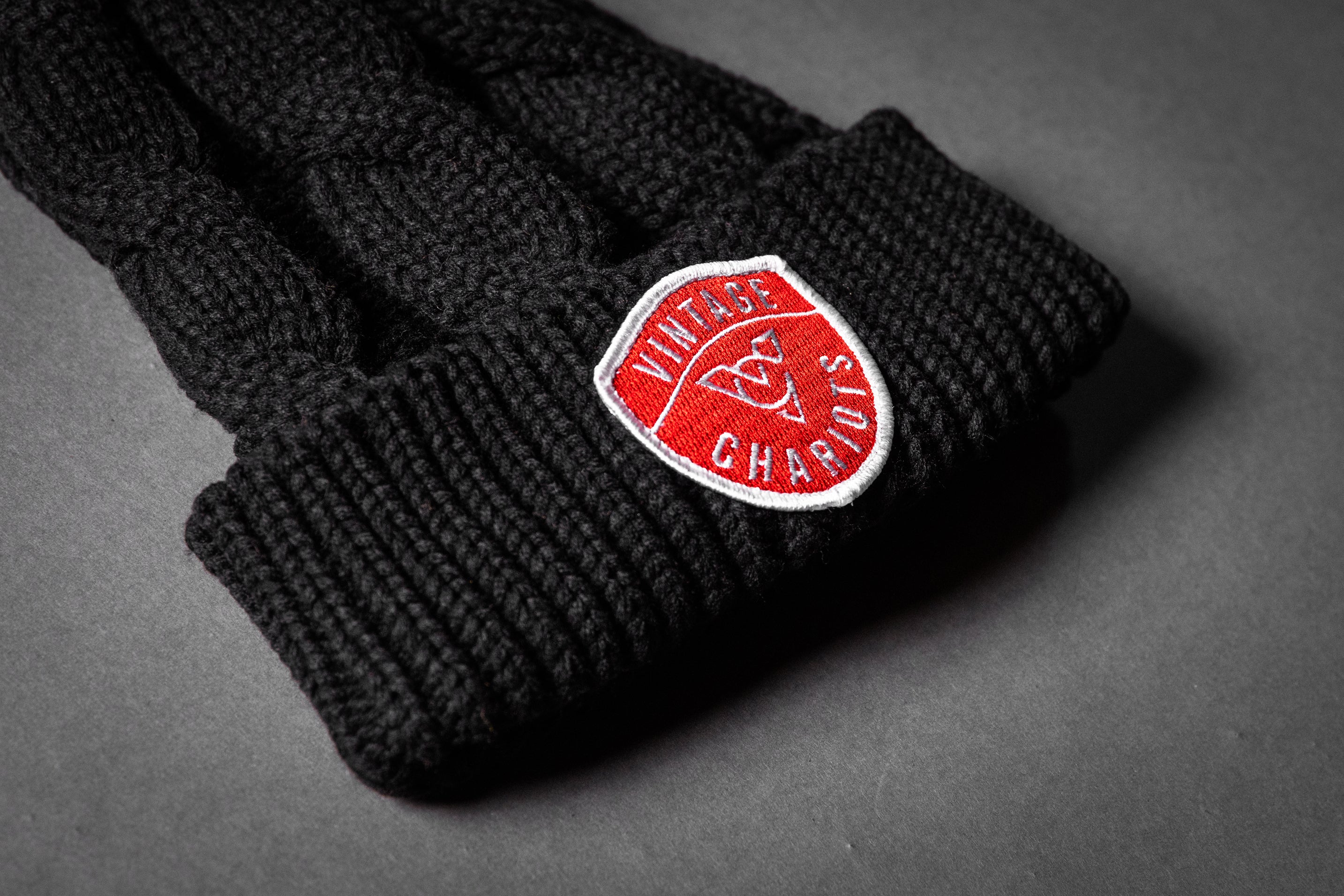 LIFEGUARD CHUNK TWIST KNIT BEANIE (Black)