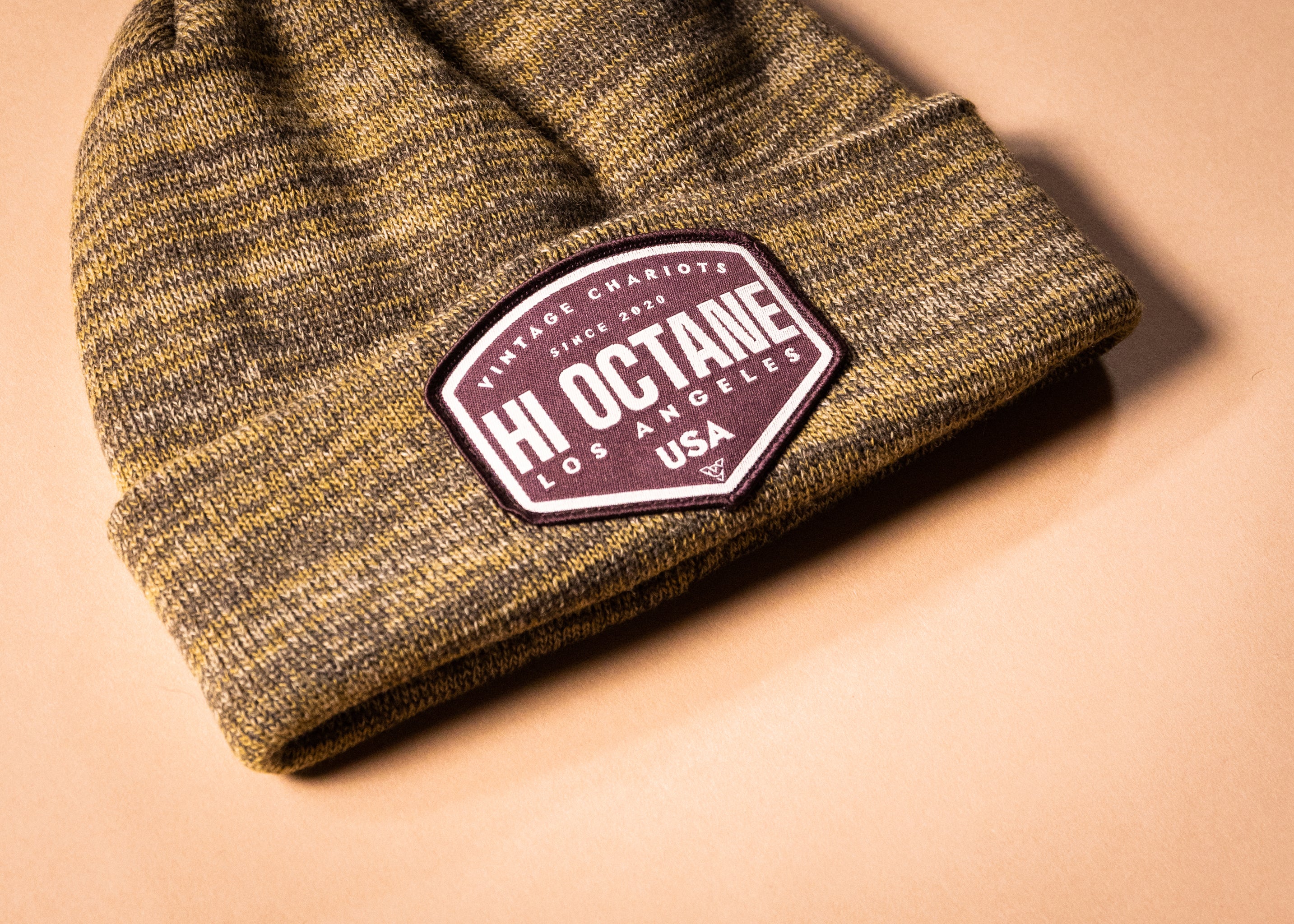 Hi Octane MARLED BEANIE (Olive/Khaki/Light Khaki)