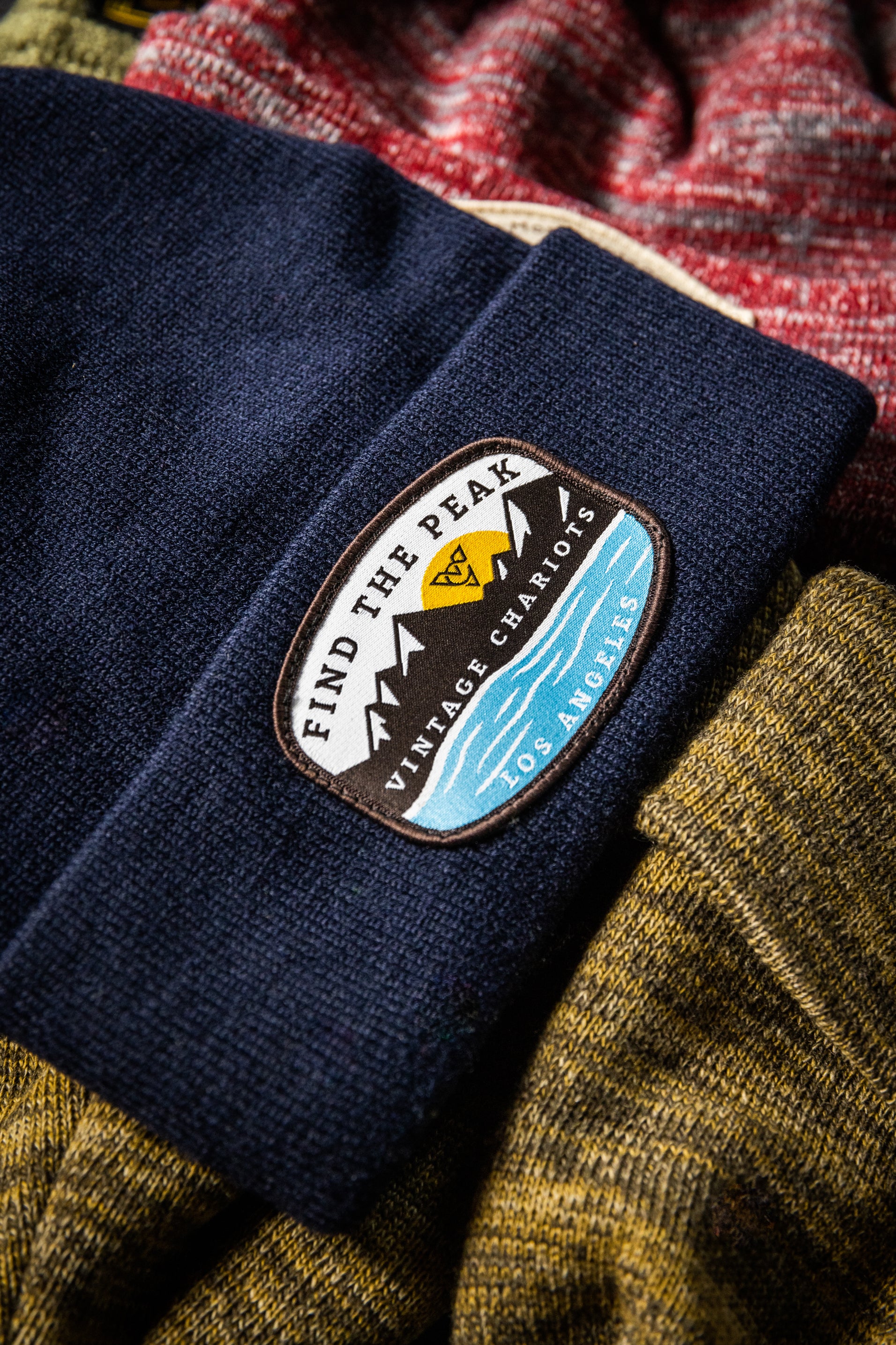 FIND THE PEAK TOBOGGAN CUFF BEANIE (Navy)