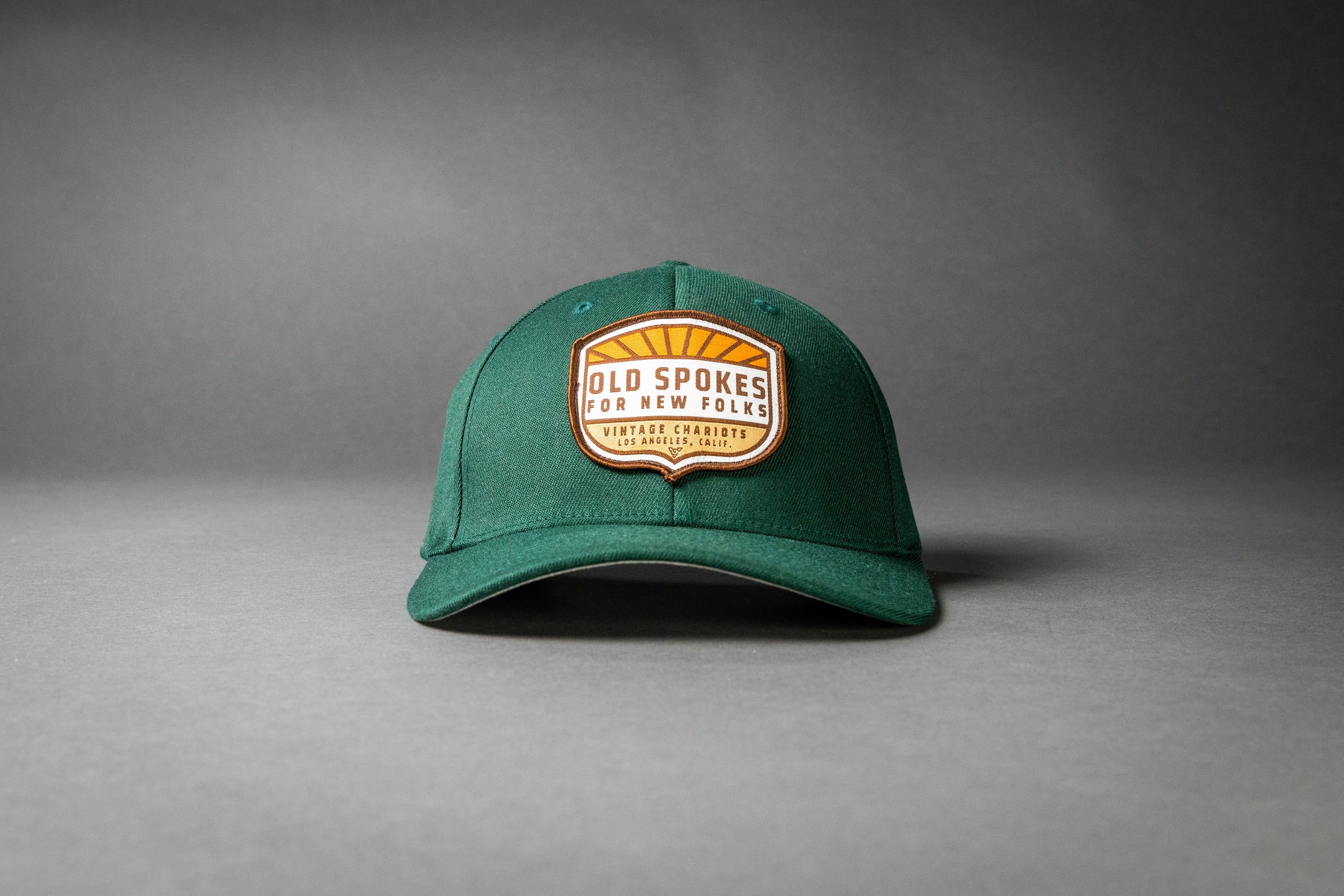 OLD SPOKES (Dark Green FlexFit)
