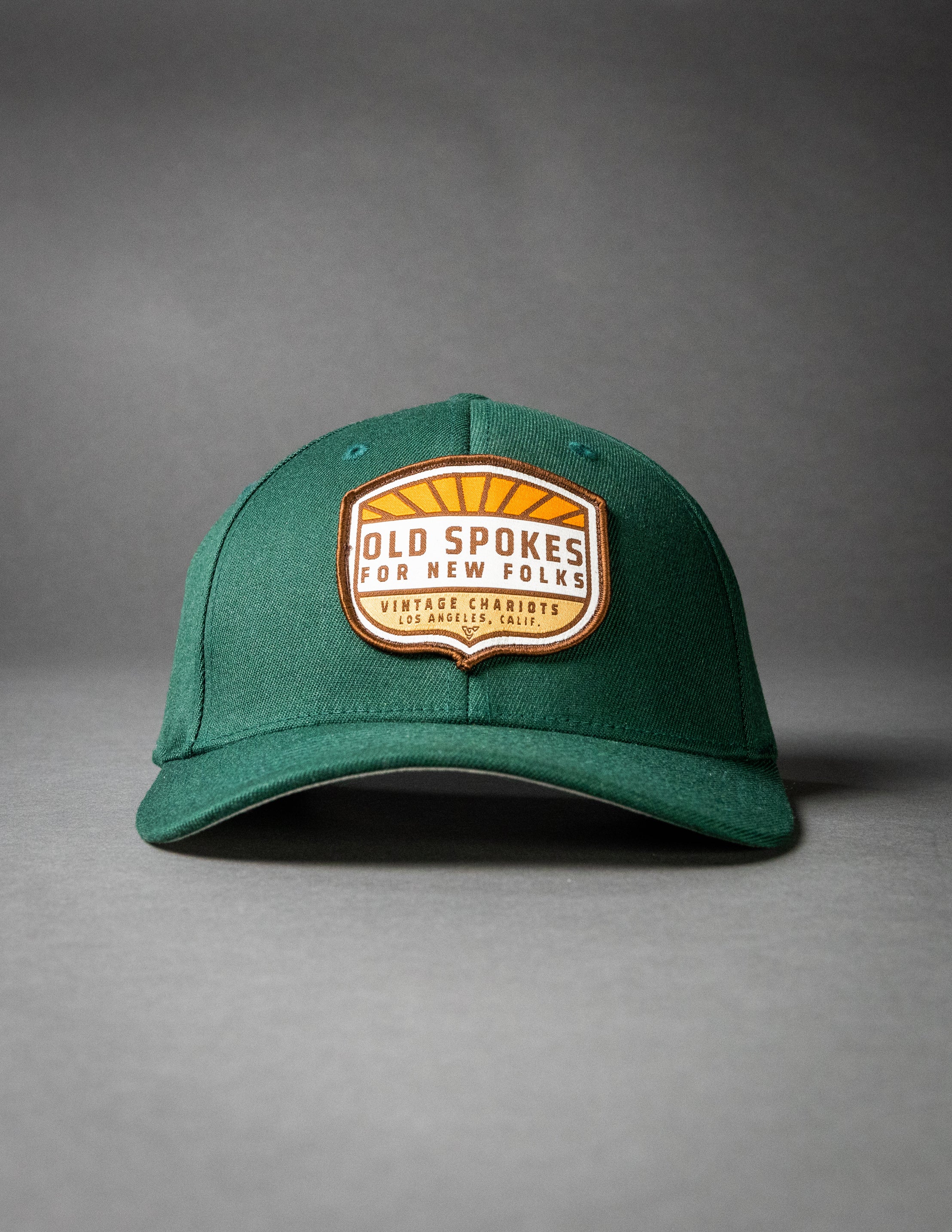 OLD SPOKES (Dark Green FlexFit)