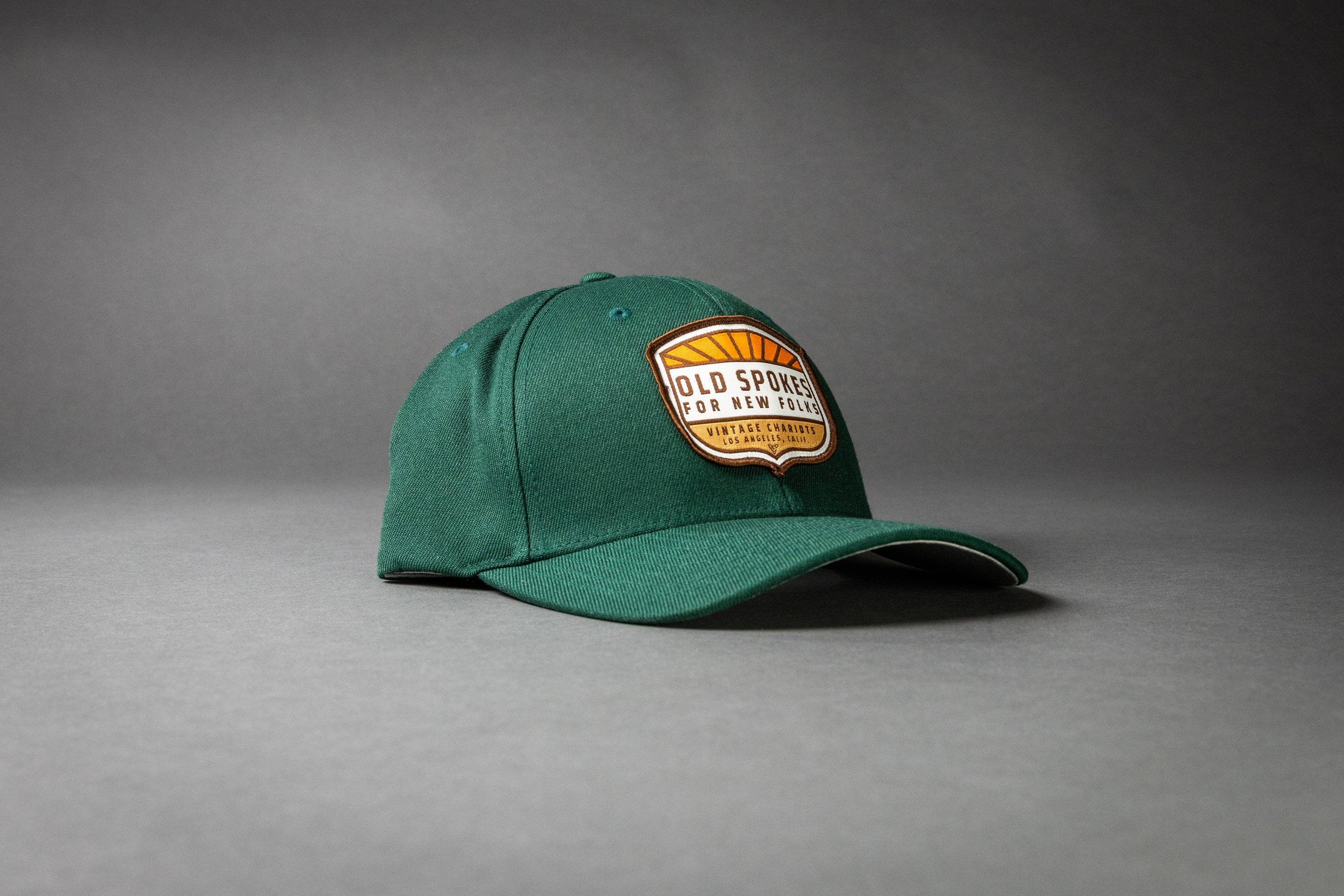 OLD SPOKES (Dark Green FlexFit)