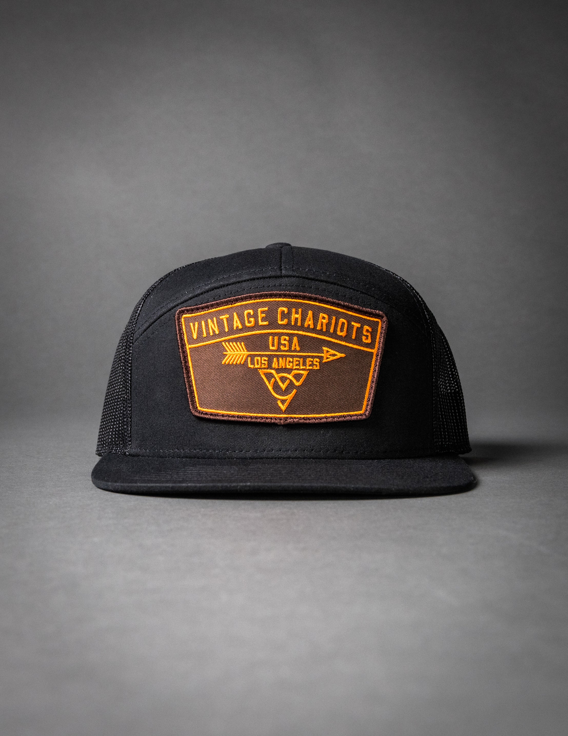 THE ARROW (Black/Black 7-Panel)