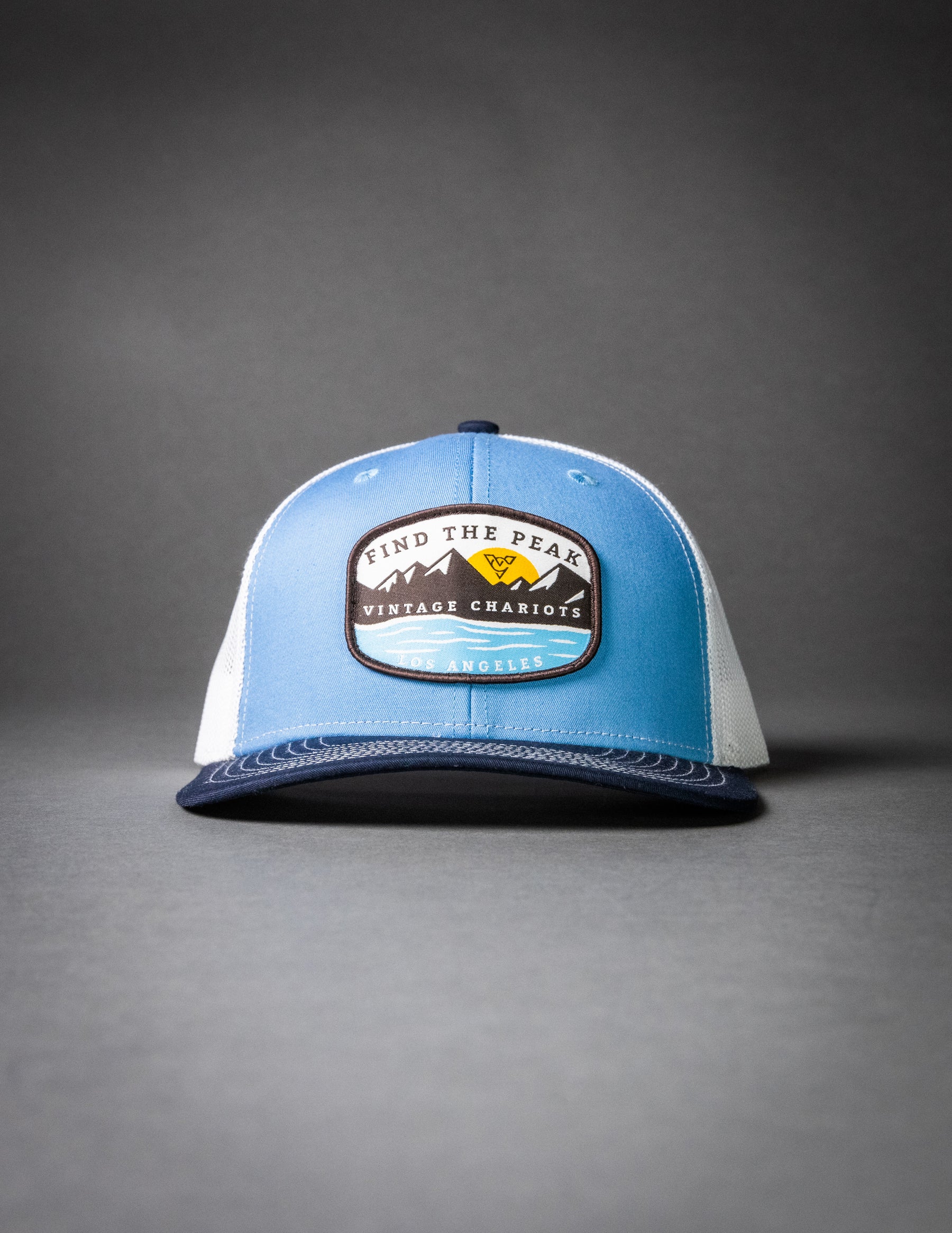 FIND THE PEAK (Columbia Blue/White/Navy)