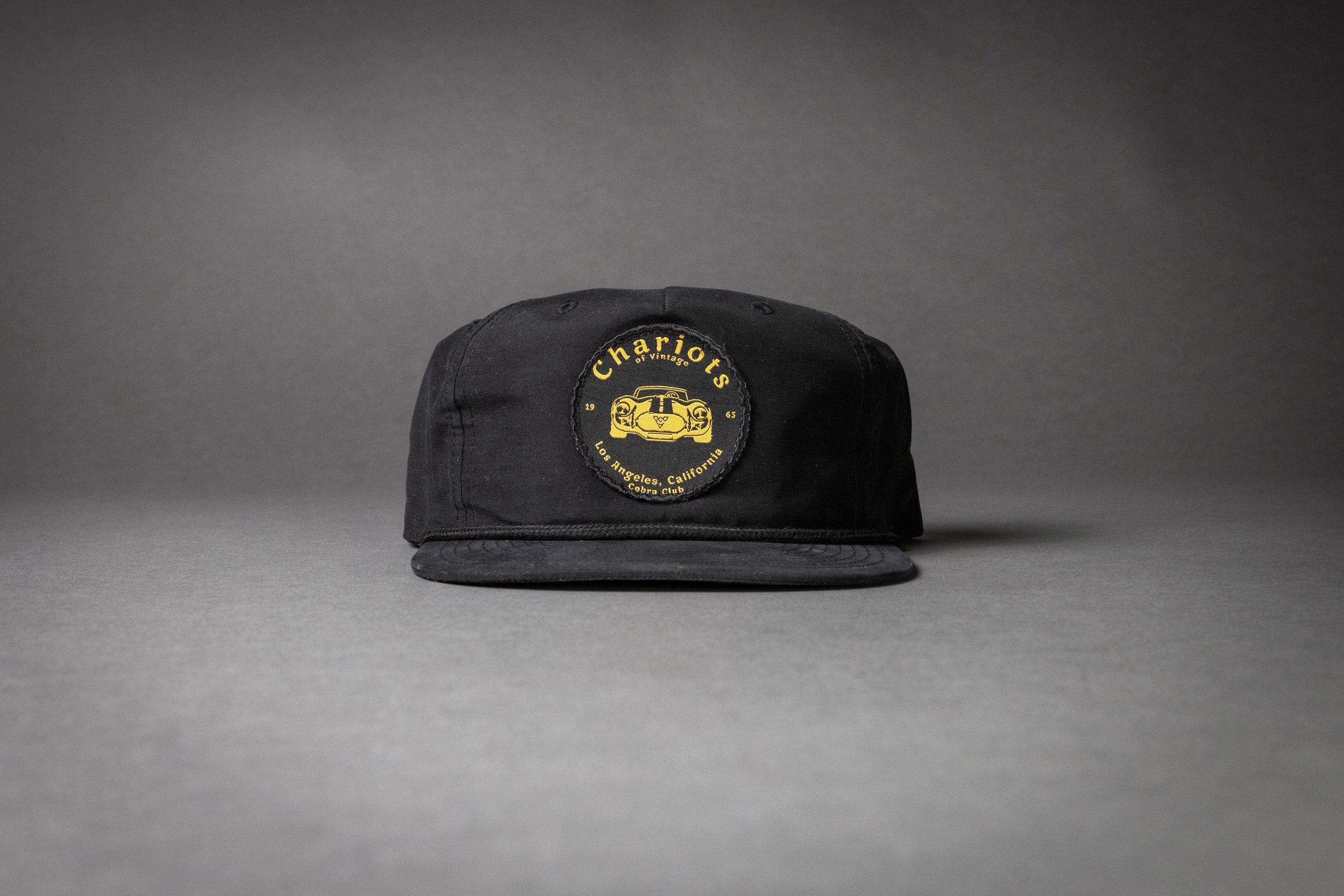 COBRA CLUB GRANDPA HAT (Black/Black Rope)