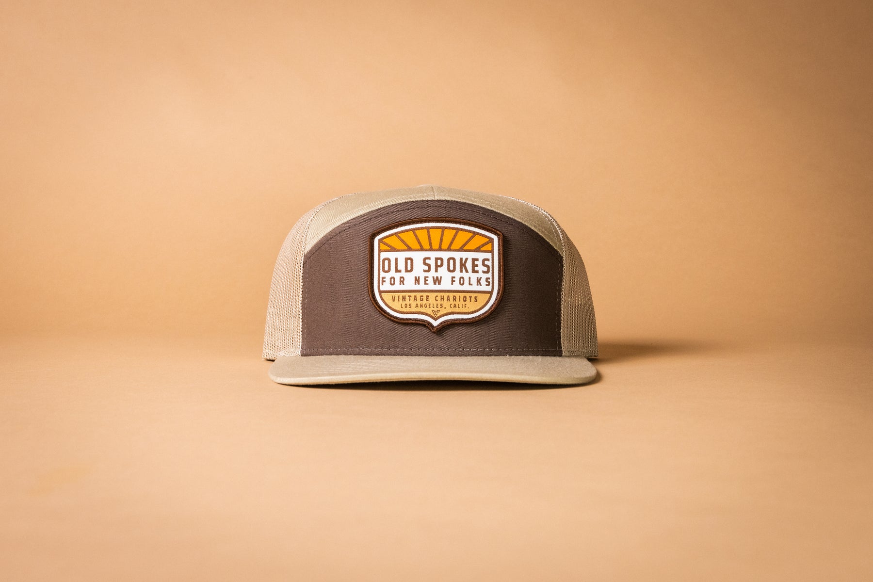OLD SPOKES (Brown/Khaki 7-Panel)