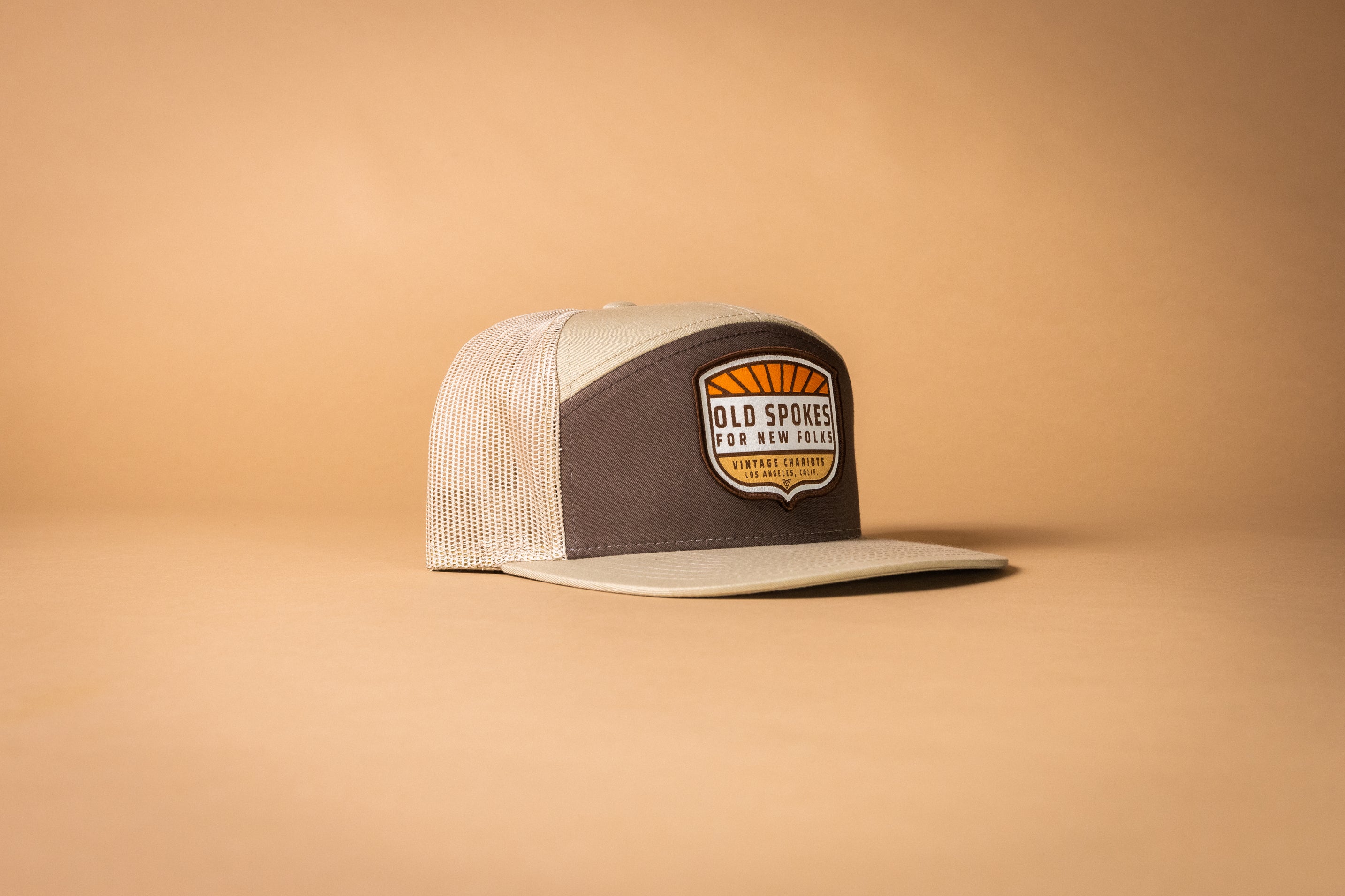 OLD SPOKES (Brown/Khaki 7-Panel)