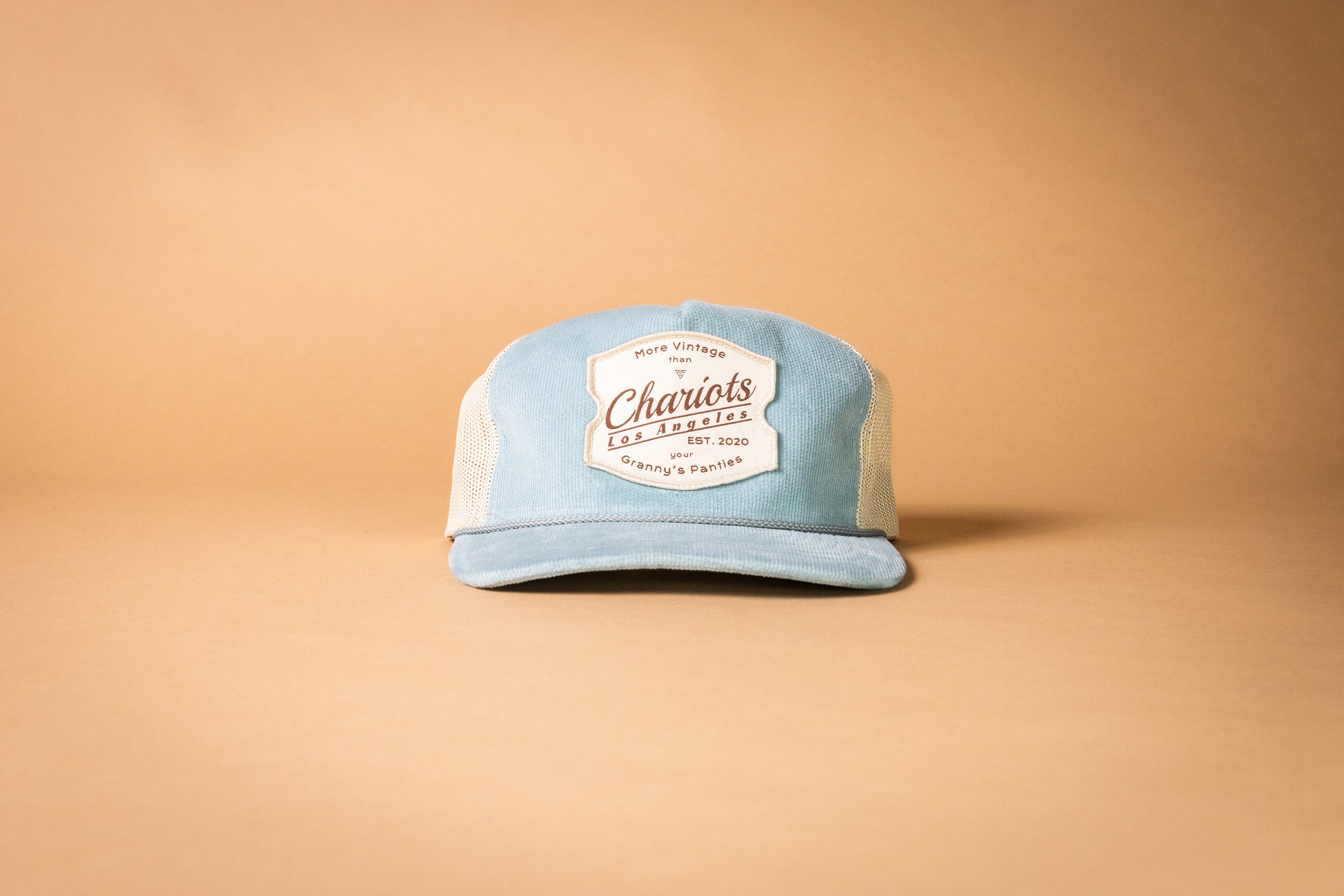 GRANNY'S PANTIES (Light Blue/Sand Corduroy)