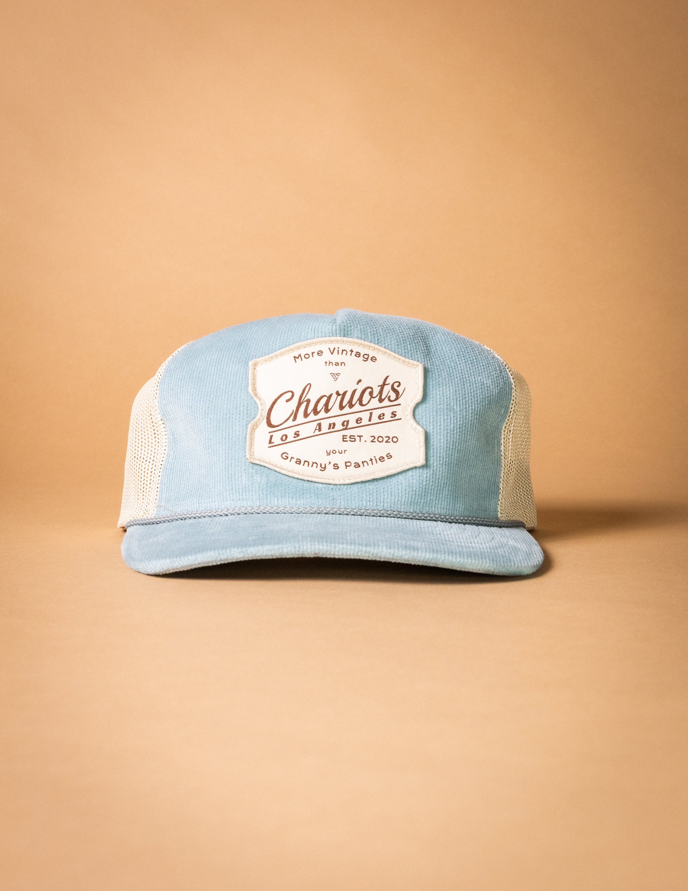 GRANNY'S PANTIES (Light Blue/Sand Corduroy)