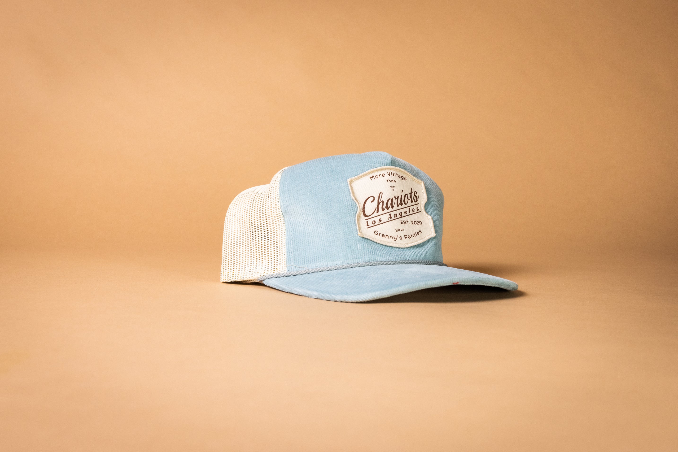 GRANNY'S PANTIES (Light Blue/Sand Corduroy)