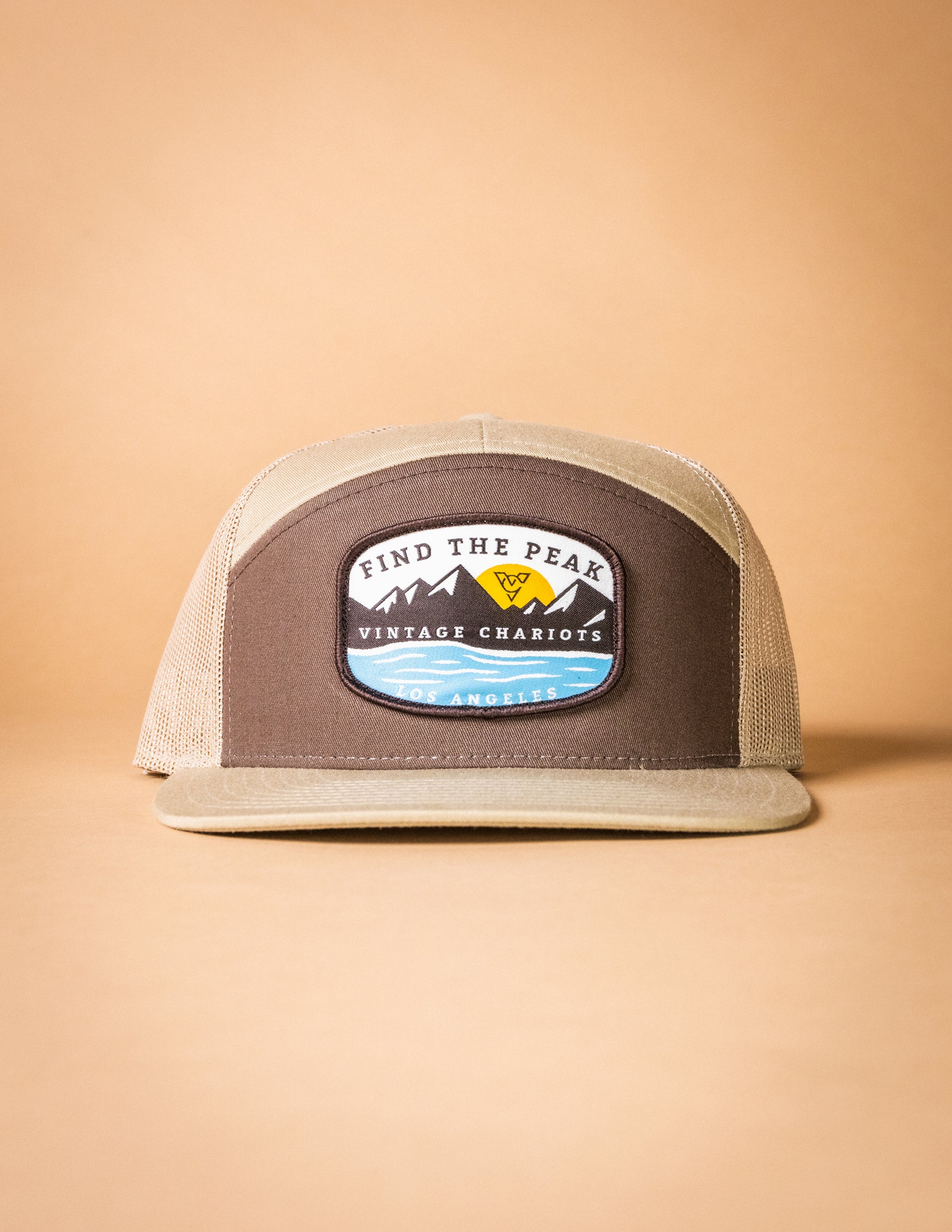 FIND THE PEAK (Brown/Khaki 7-Panel)