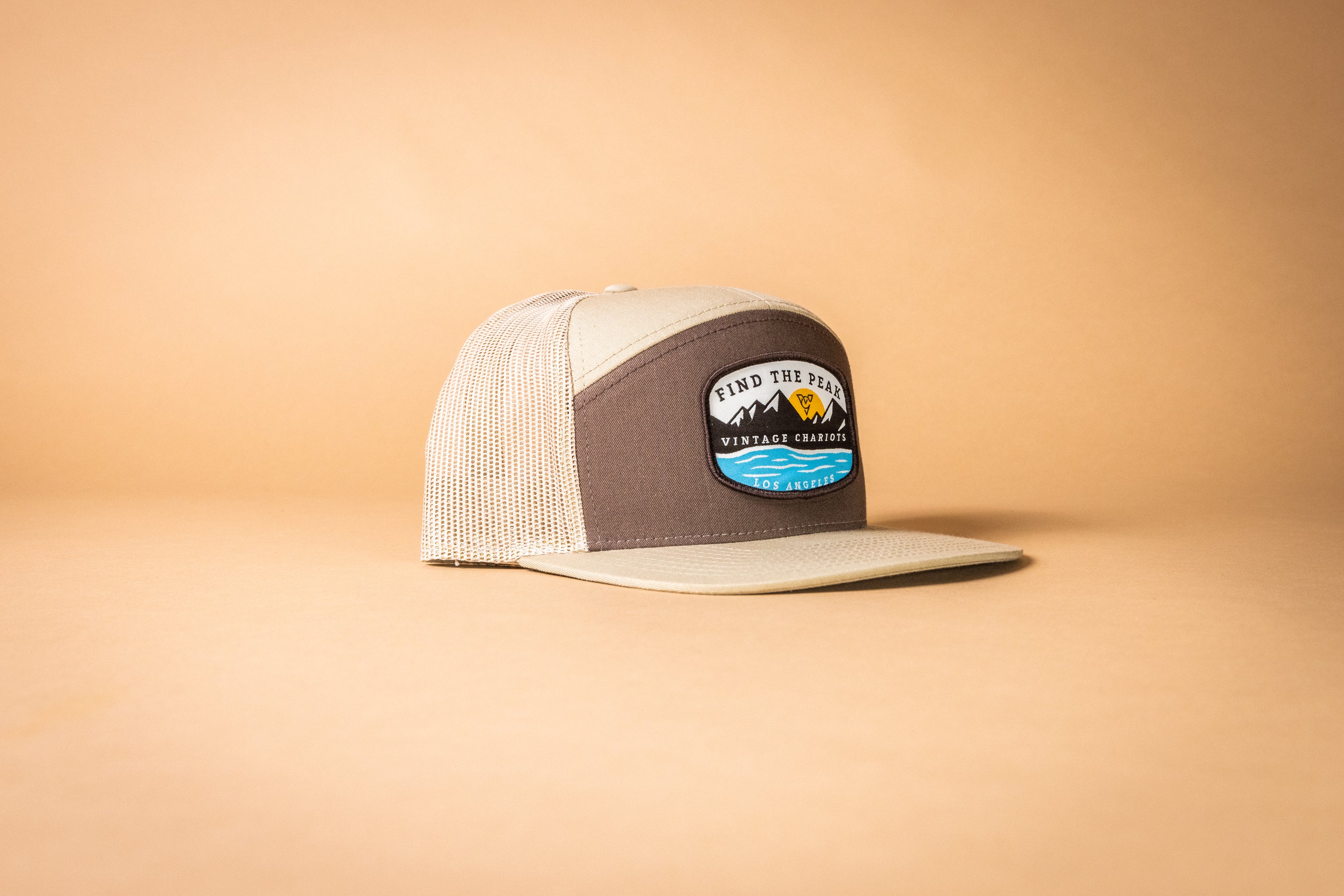 FIND THE PEAK (Brown/Khaki 7-Panel)