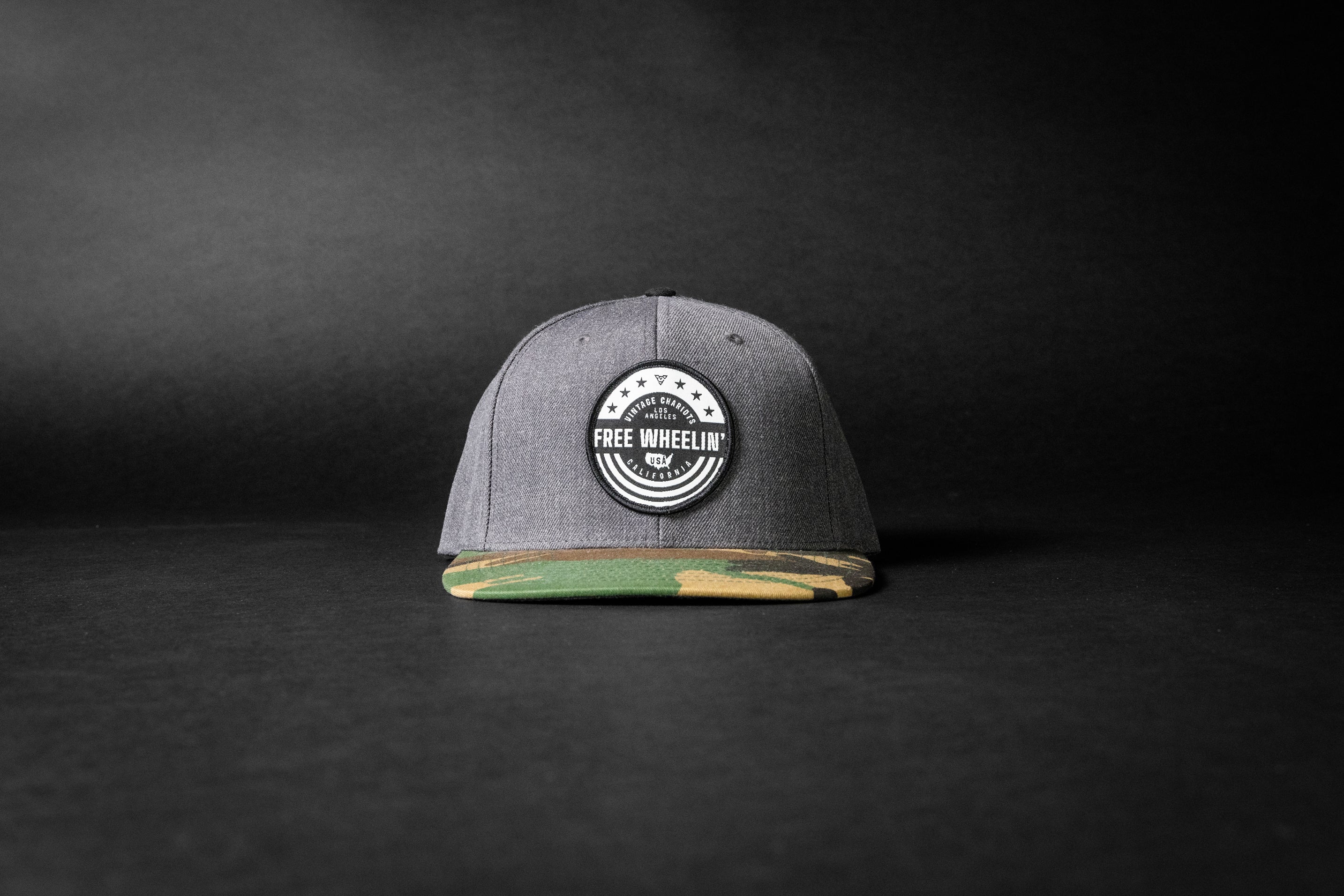FREE WHEELIN' (Heather Charcoal/Green Camo)