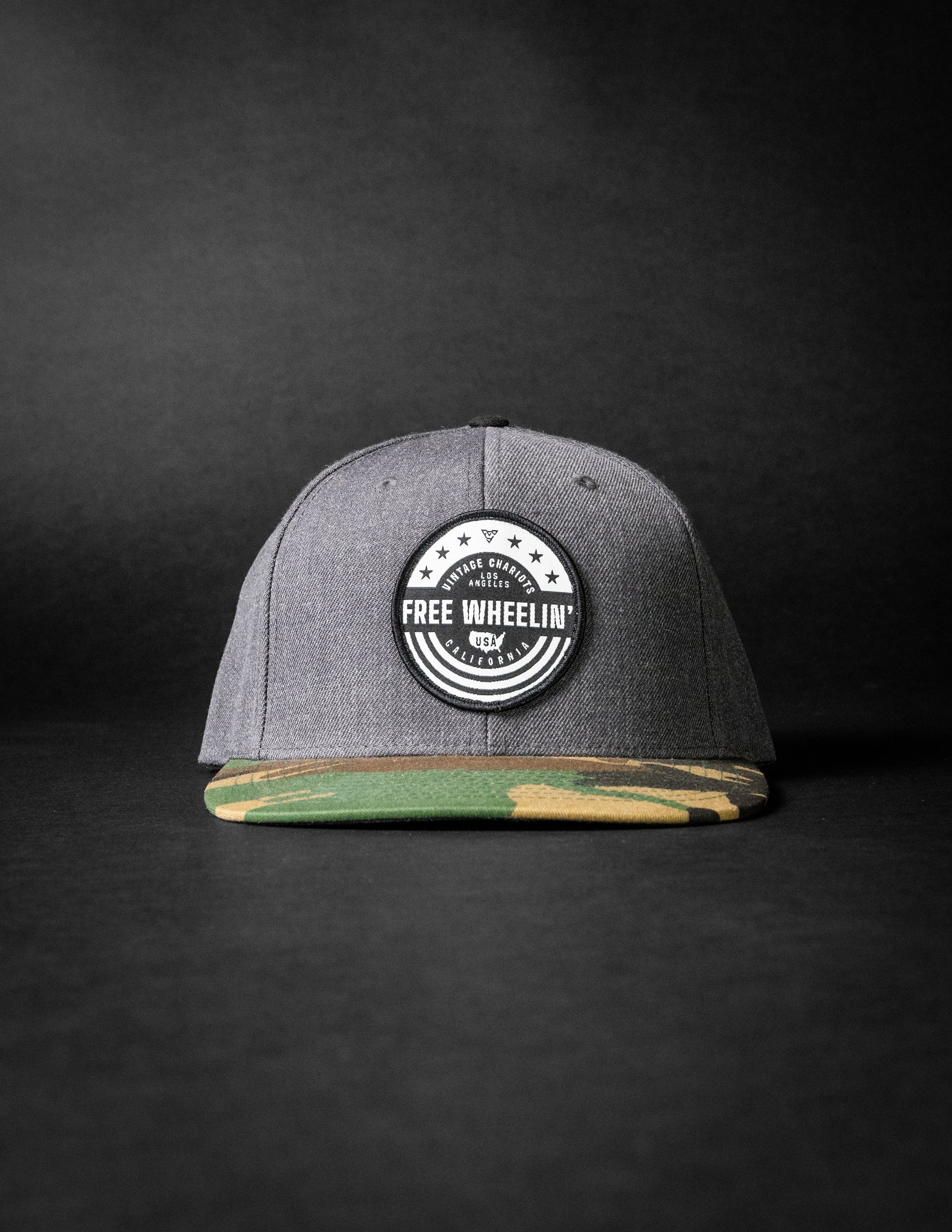 FREE WHEELIN' (Heather Charcoal/Green Camo)