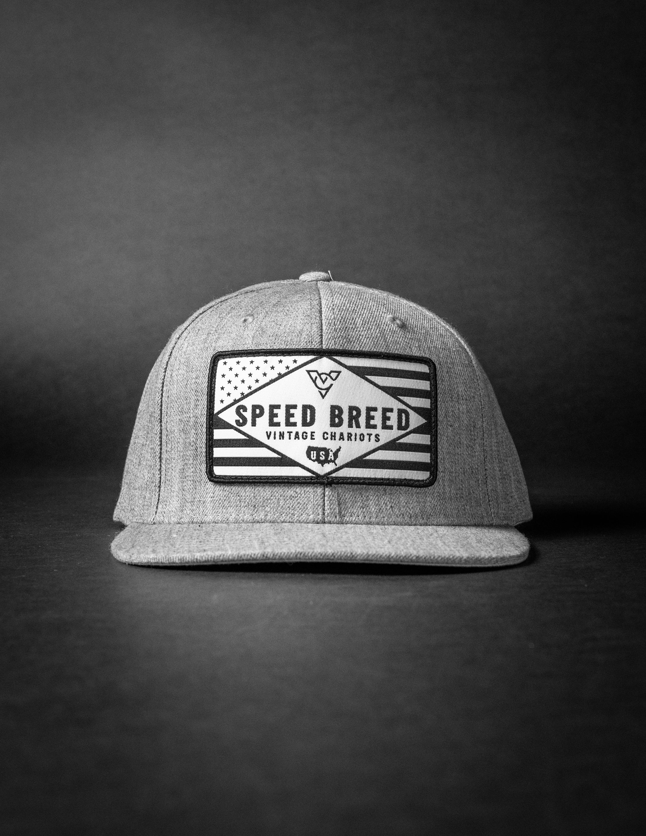 SPEED BREED FLAG (Heather Grey)