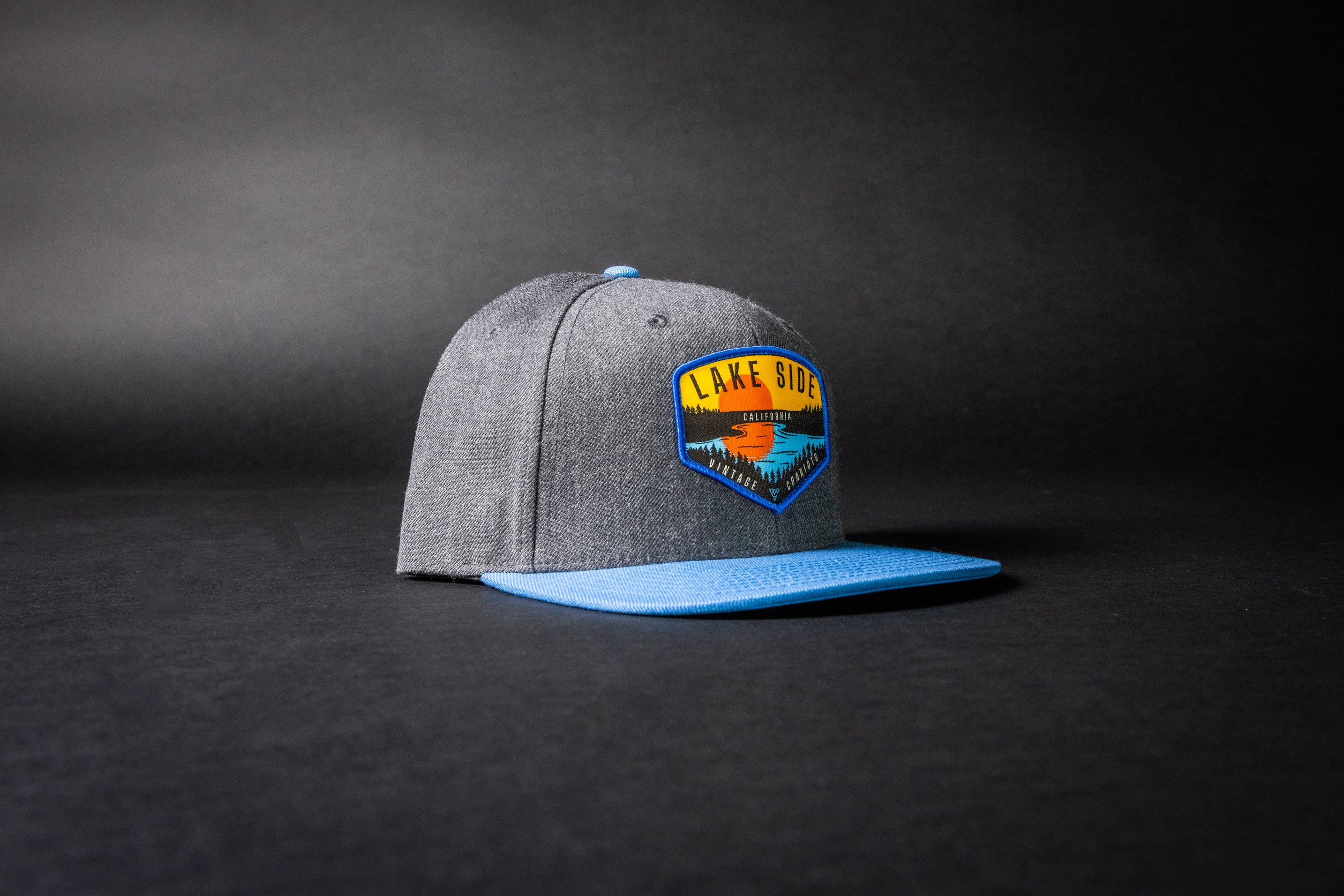 LAKESIDE (Heather Charcoal/Lion Blue)
