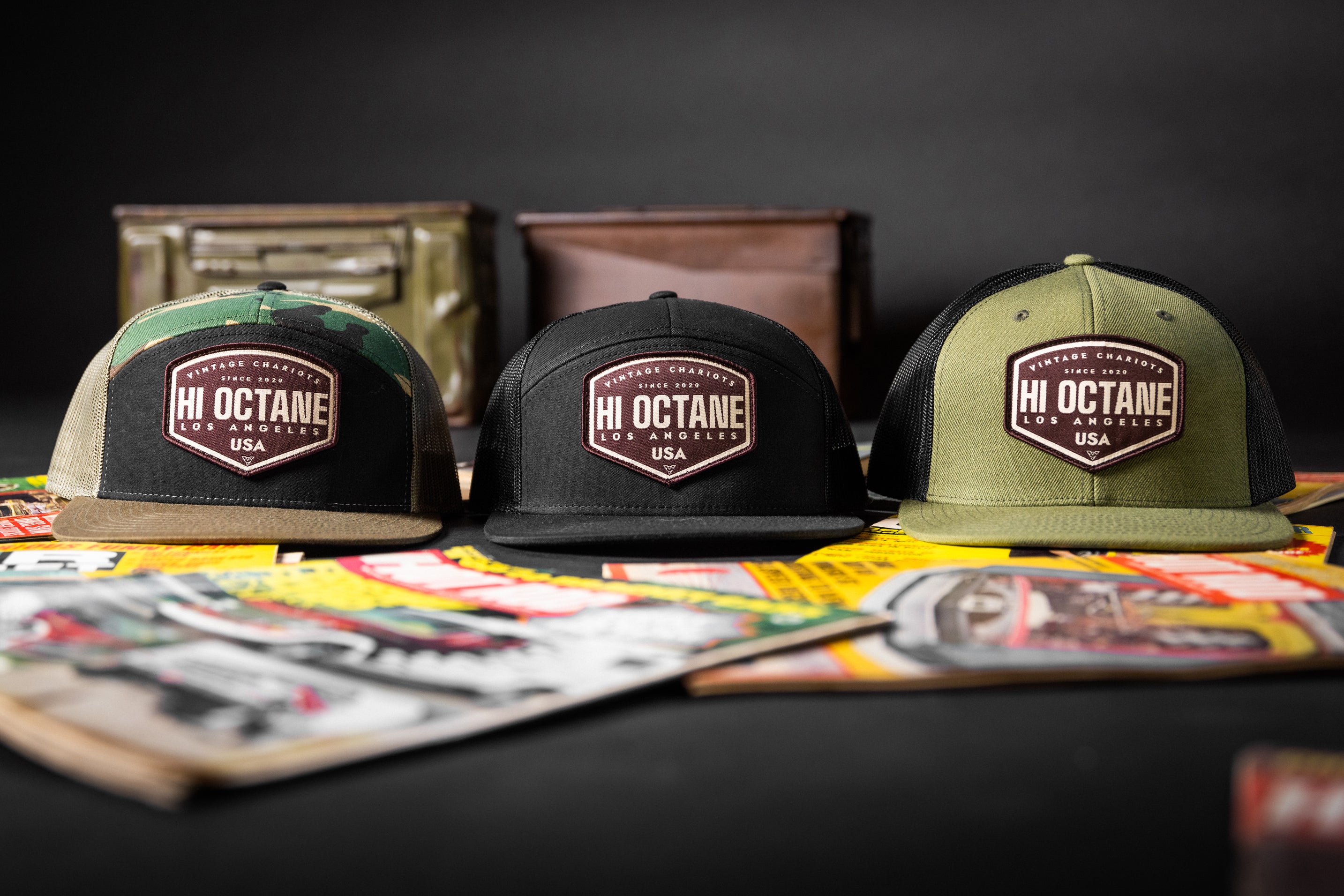 HI OCTANE (Black/Black 7-Panel)