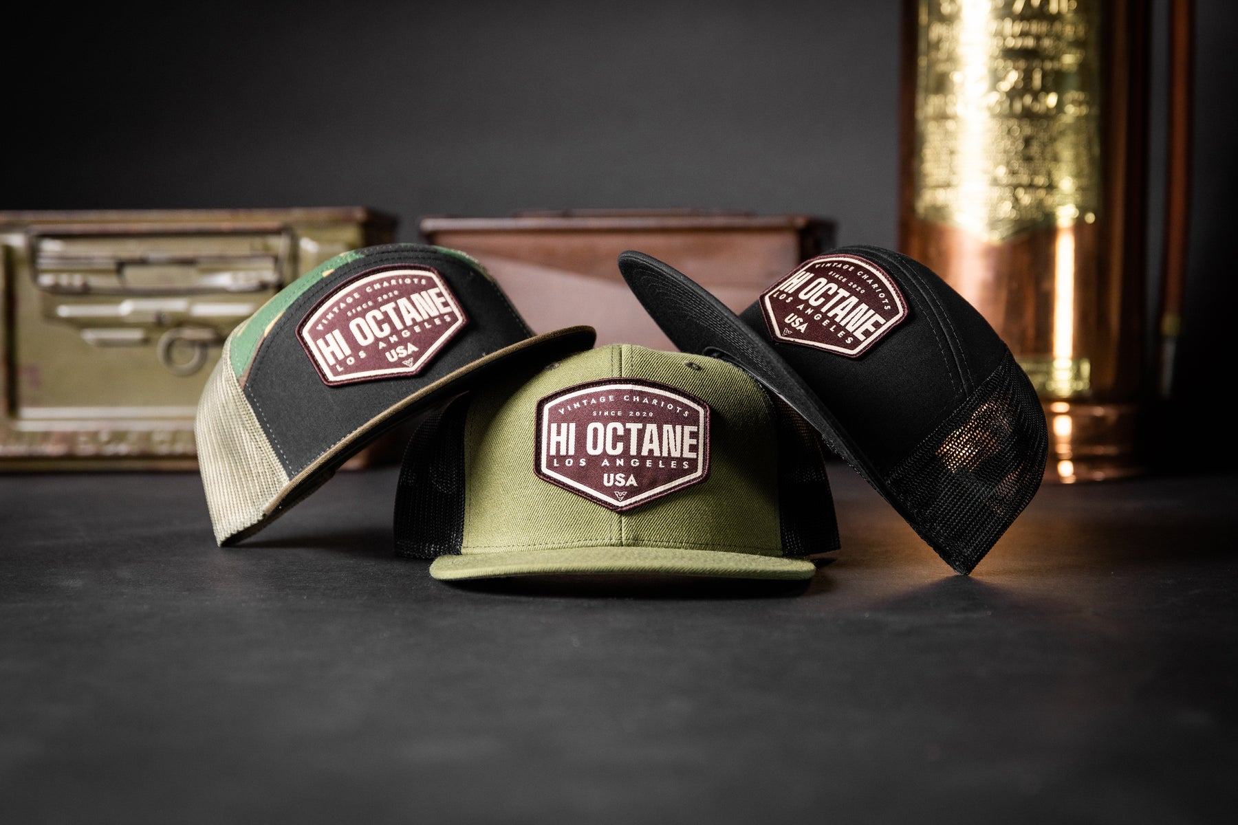 HI OCTANE (Black/Black 7-Panel)