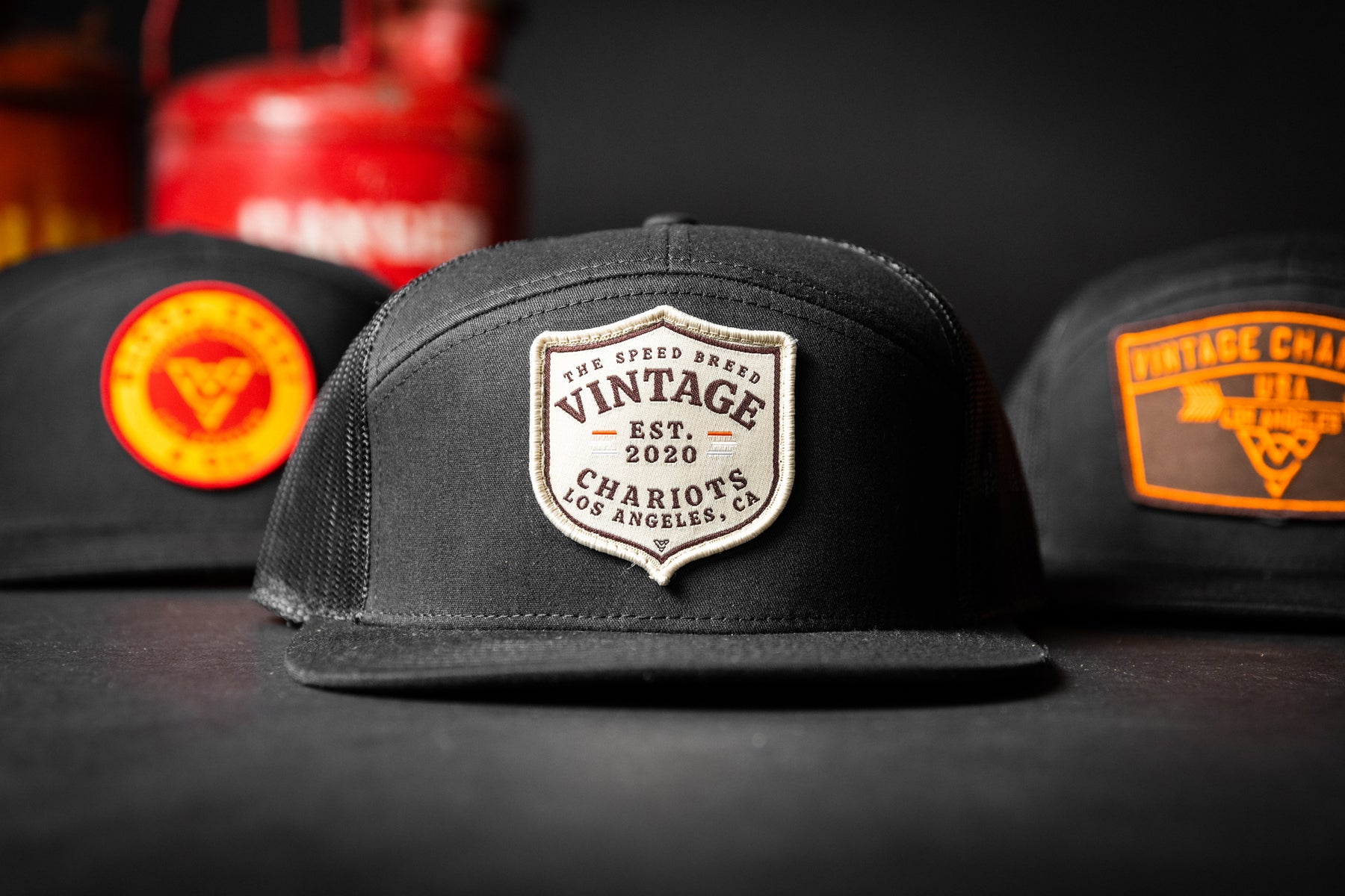 THE ARROW (Black/Black 7-Panel)