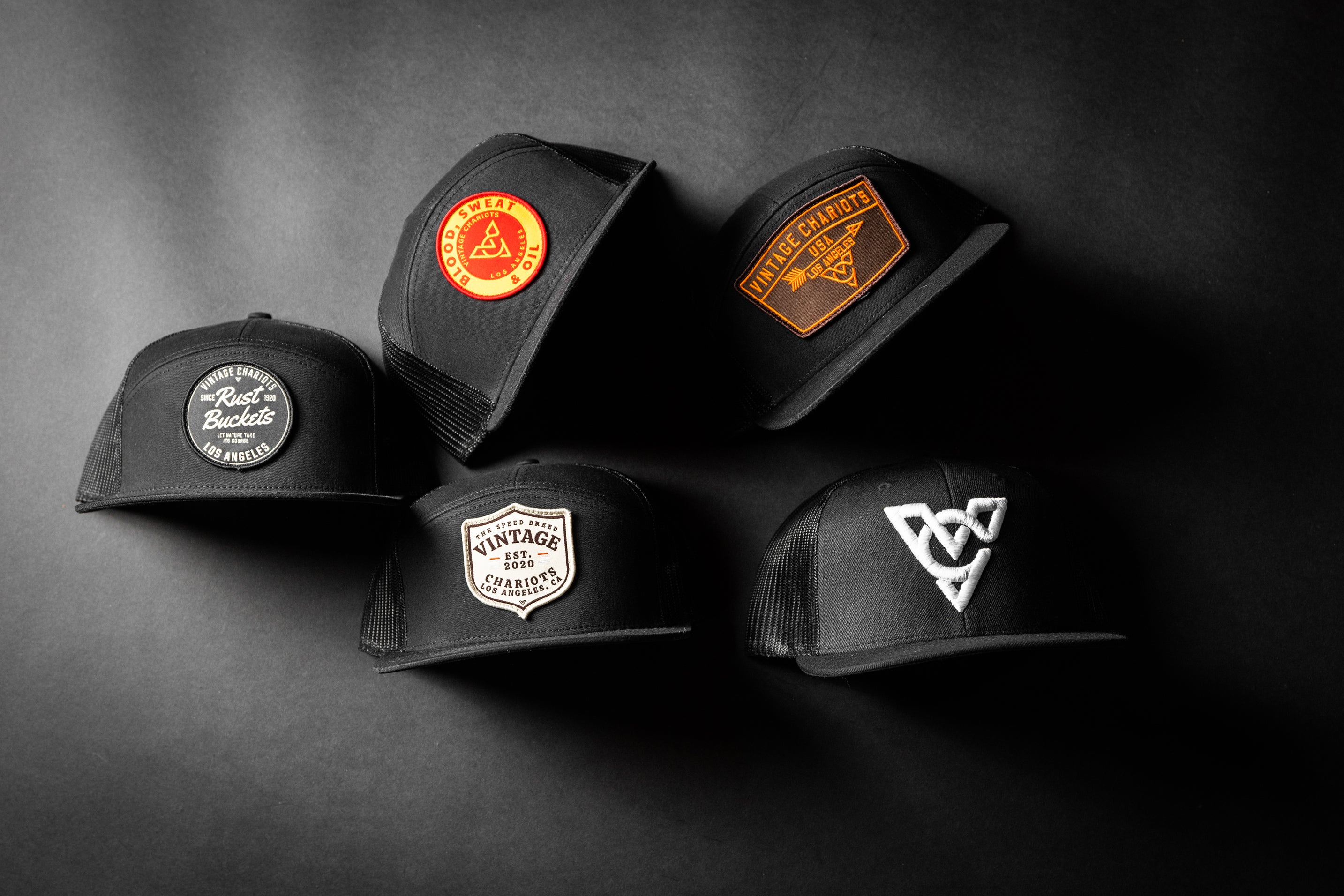 VINTAGE CREST (Black/Black)