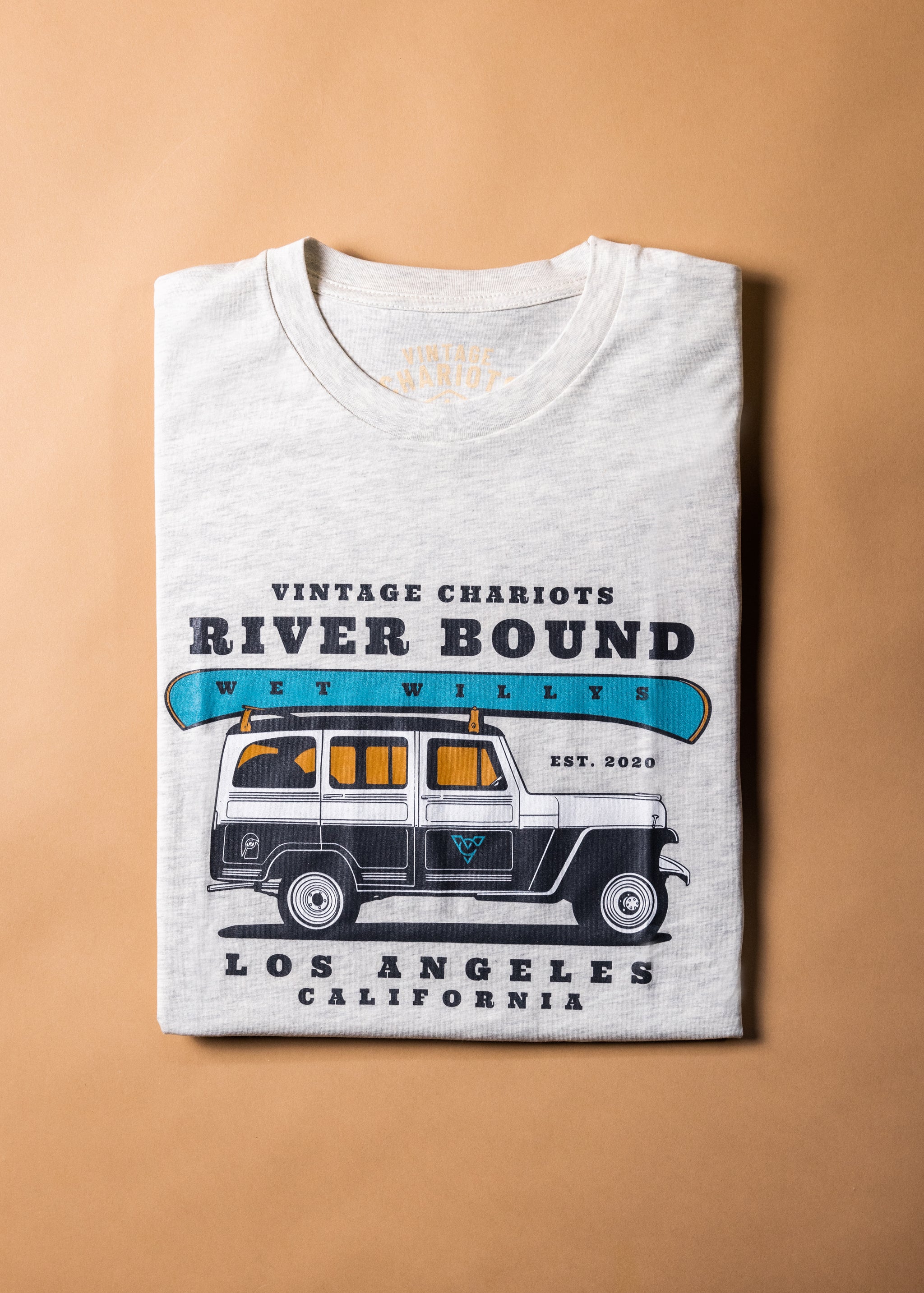 RIVERBOUND TEE (Oatmeal Heather)