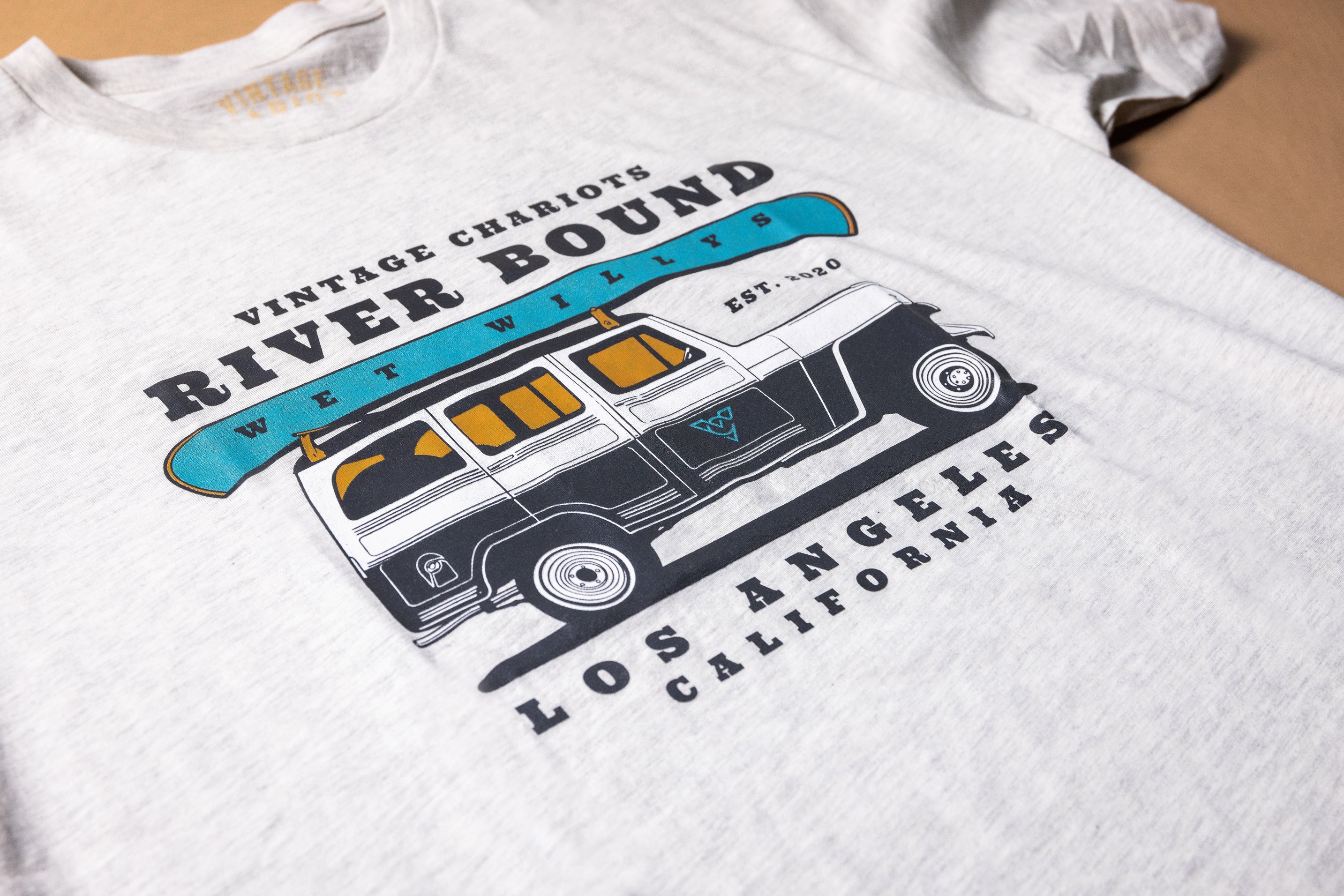 RIVERBOUND TEE (Oatmeal Heather)