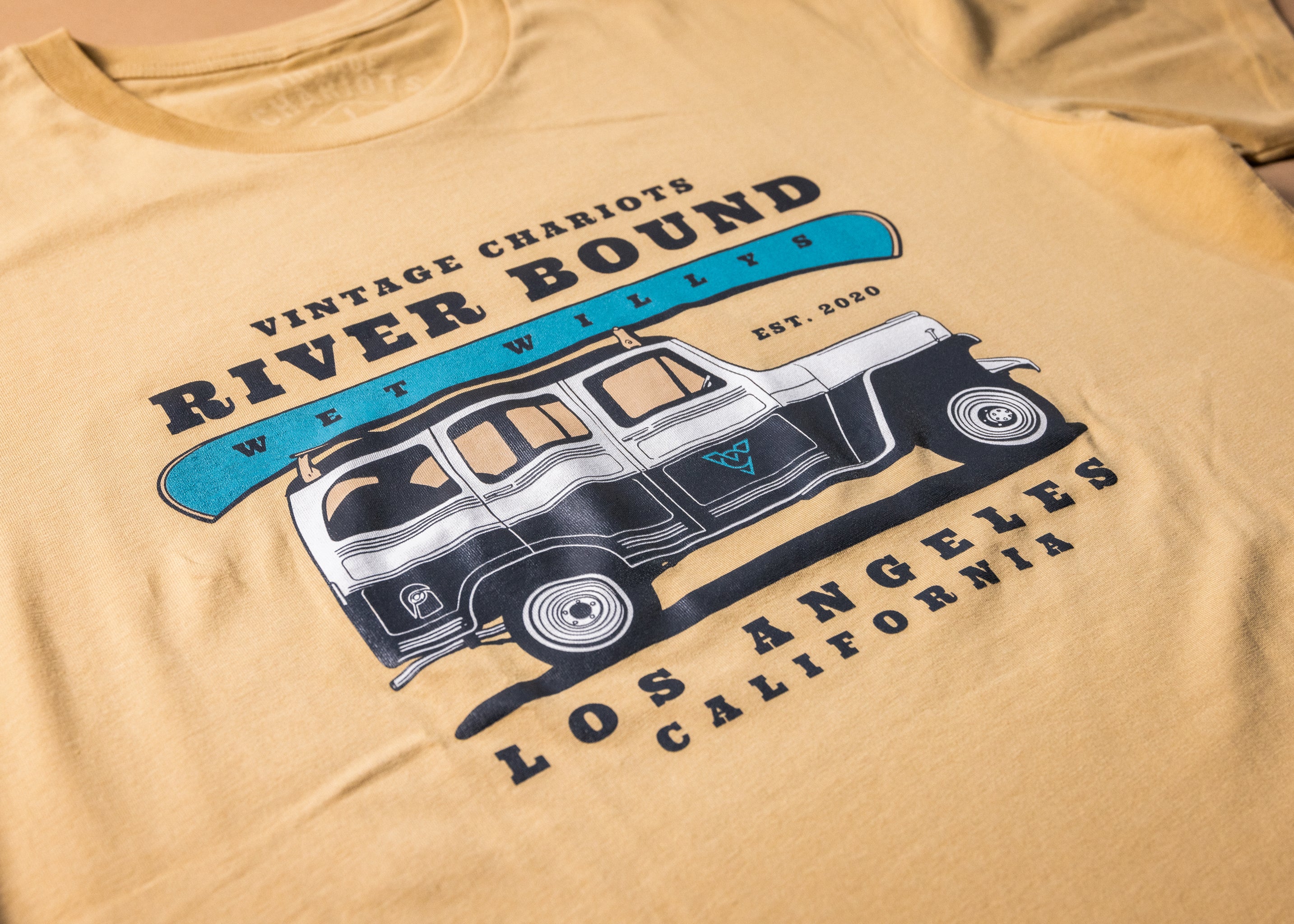 RIVERBOUND TEE (Vintage Gold)