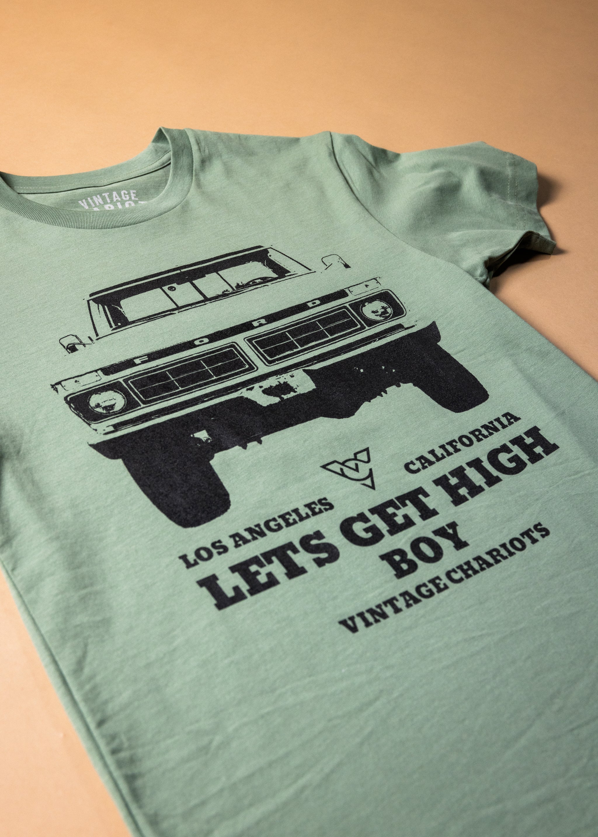 LETS GET HIGH BOY TEE (Artichoke)