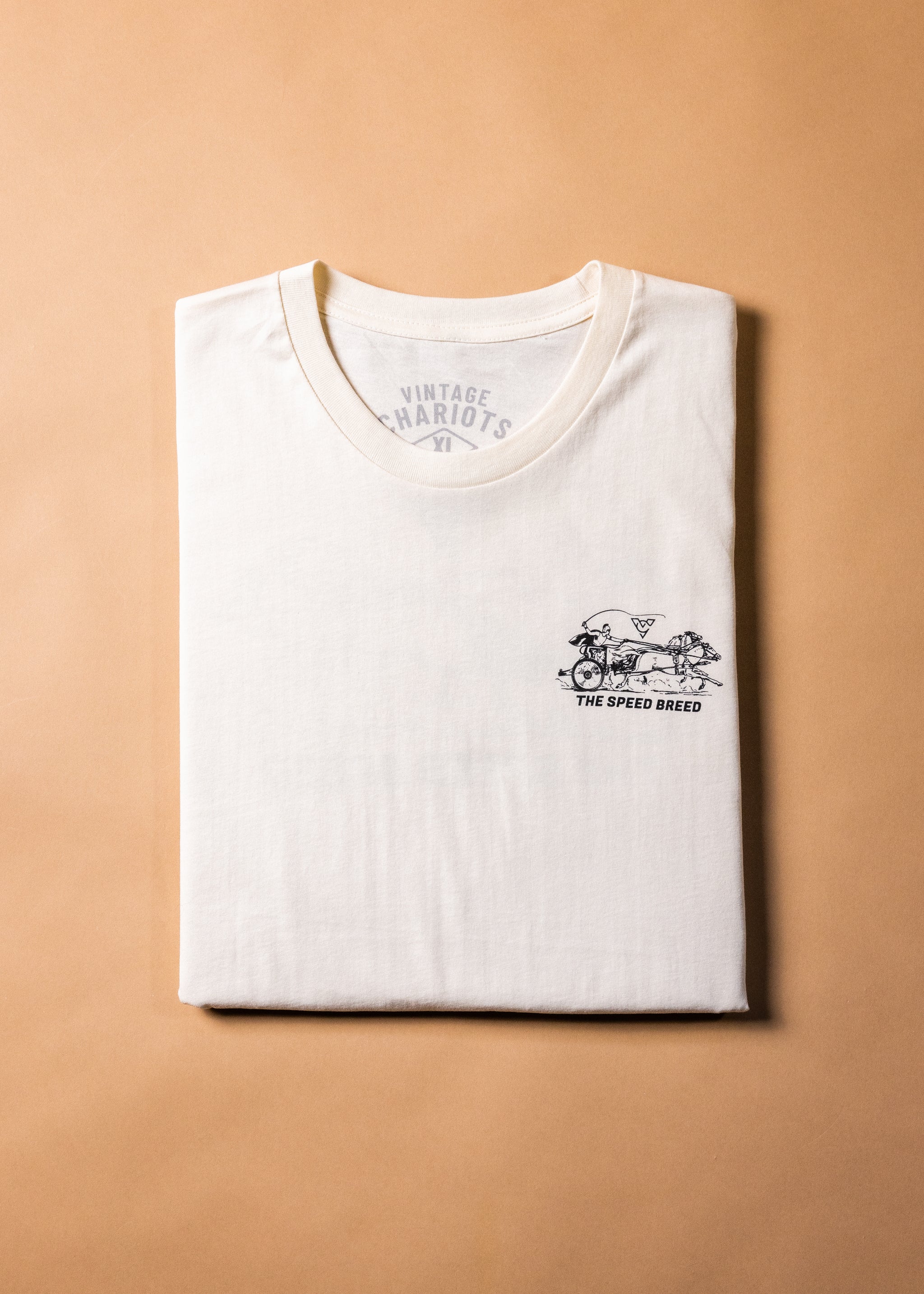 SPEED BREED HORSES TEE (Vintage White)