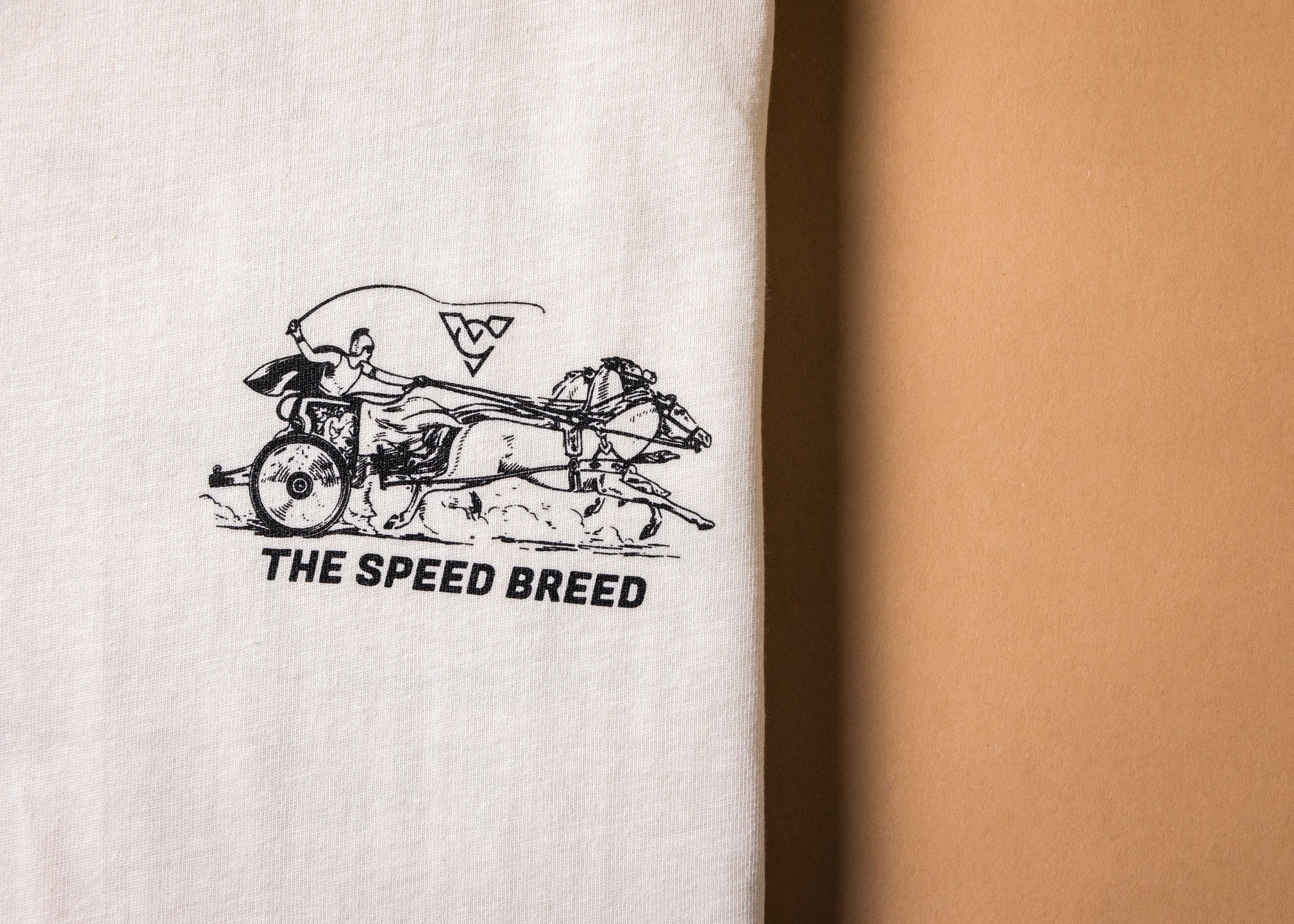 SPEED BREED HORSES TEE (Vintage White)
