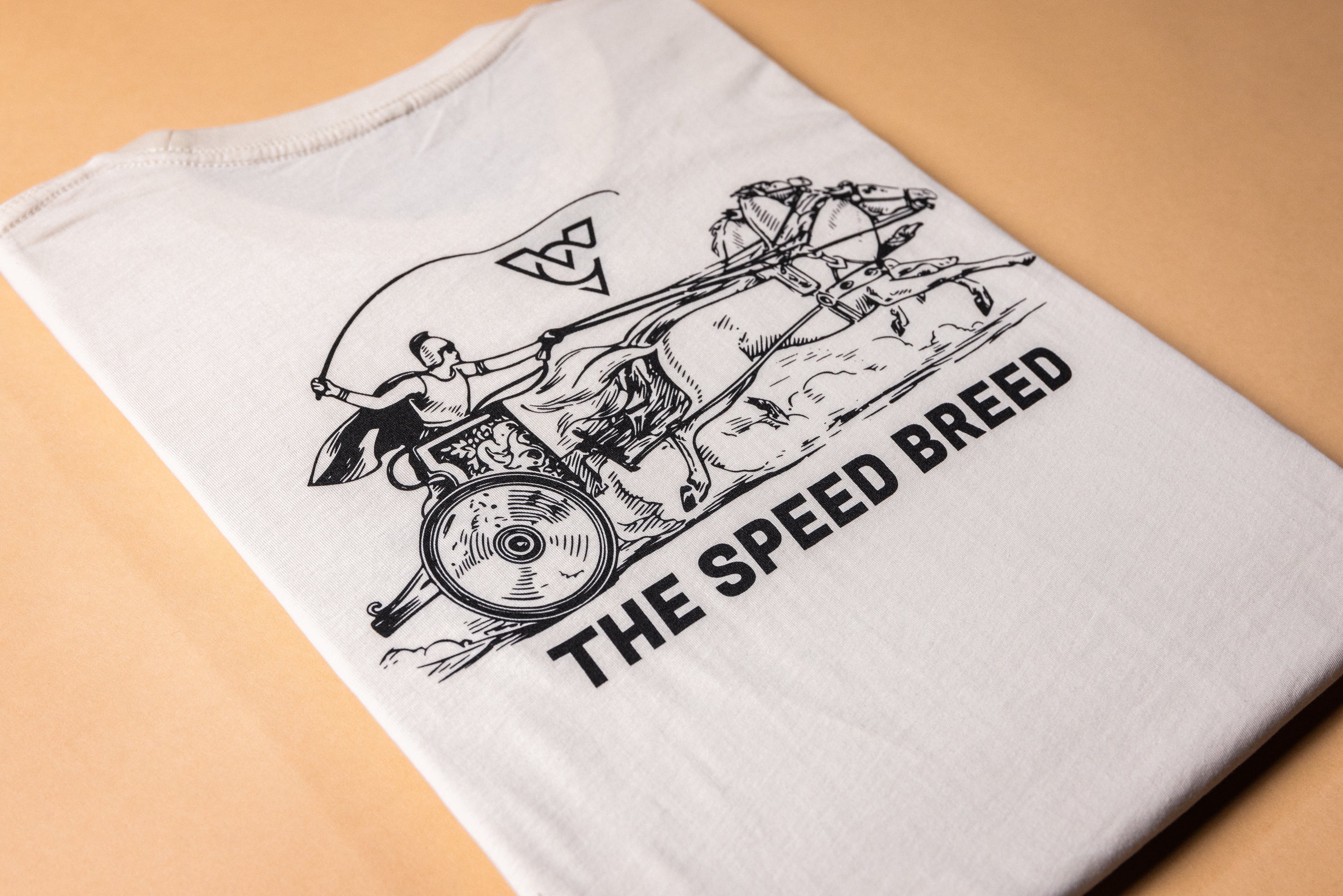SPEED BREED HORSES TEE (Vintage White)