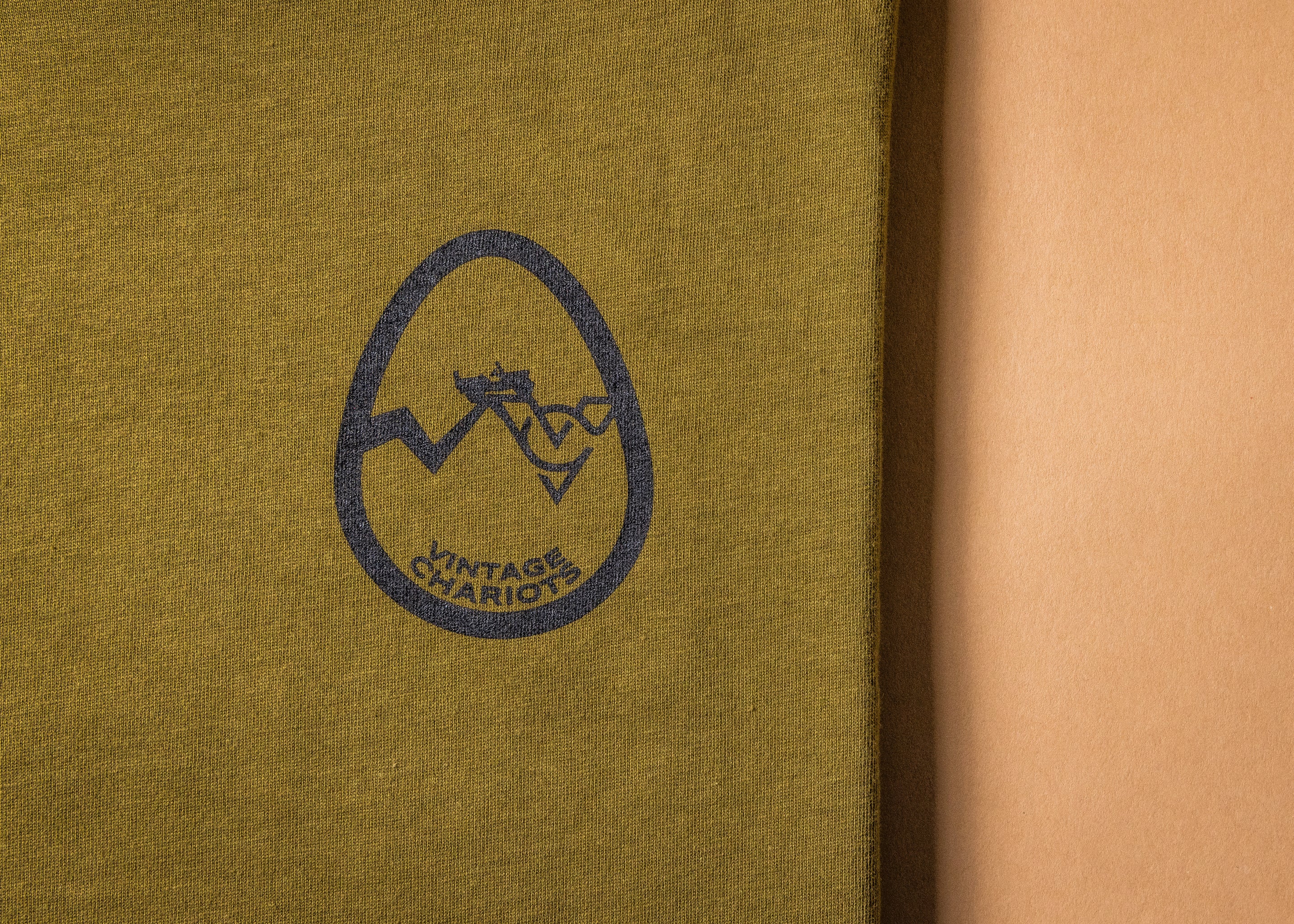 FIND YOUR EGG WOMENS BOYFRIEND TEE (Olive Branch)