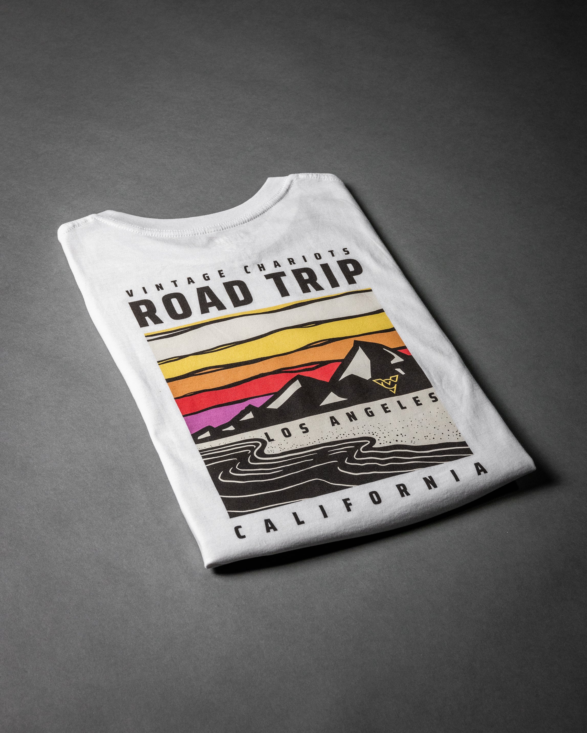 ROAD TRIP WOMENS BOYFRIEND TEE (White)