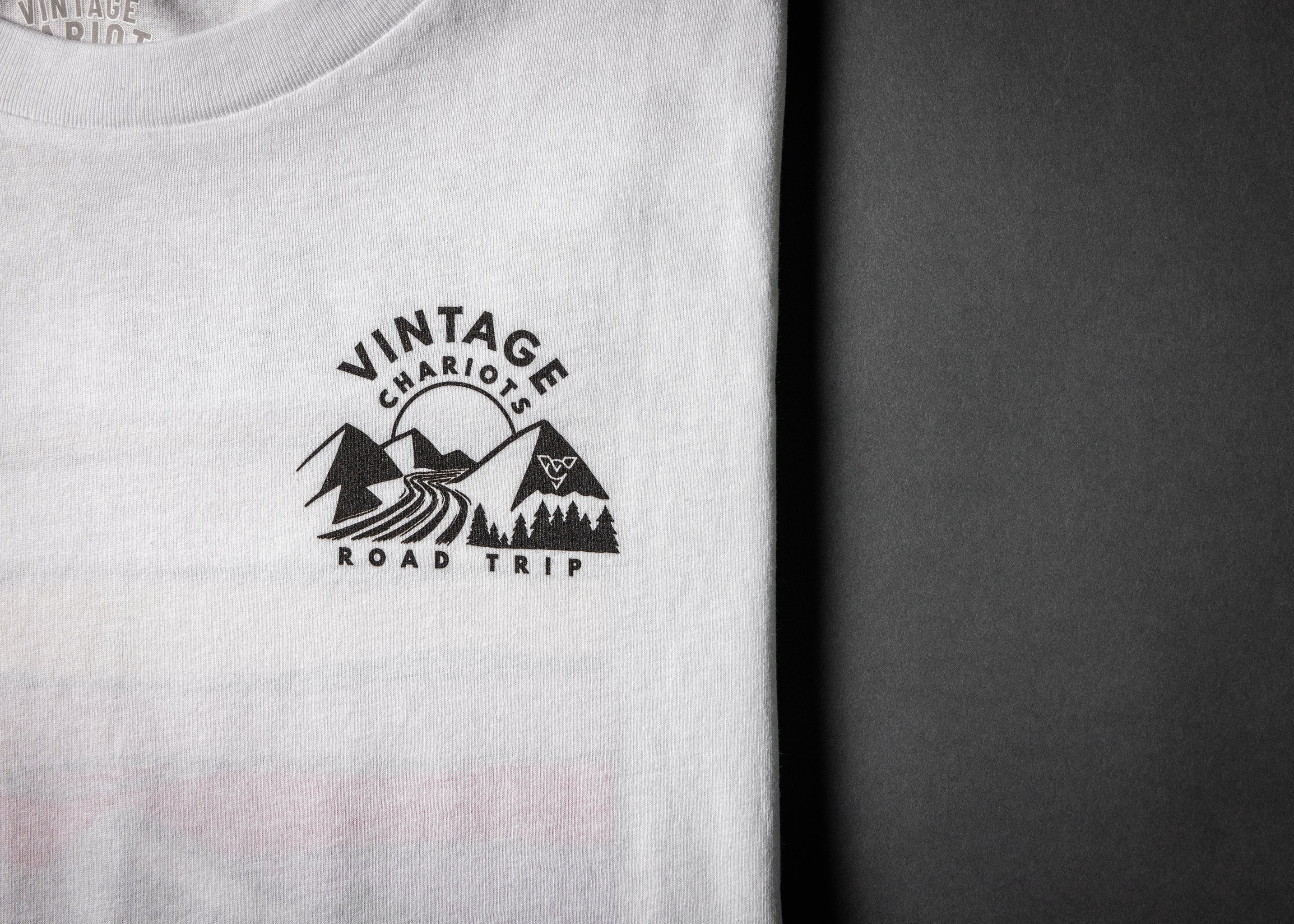 ROAD TRIP WOMENS BOYFRIEND TEE (White)