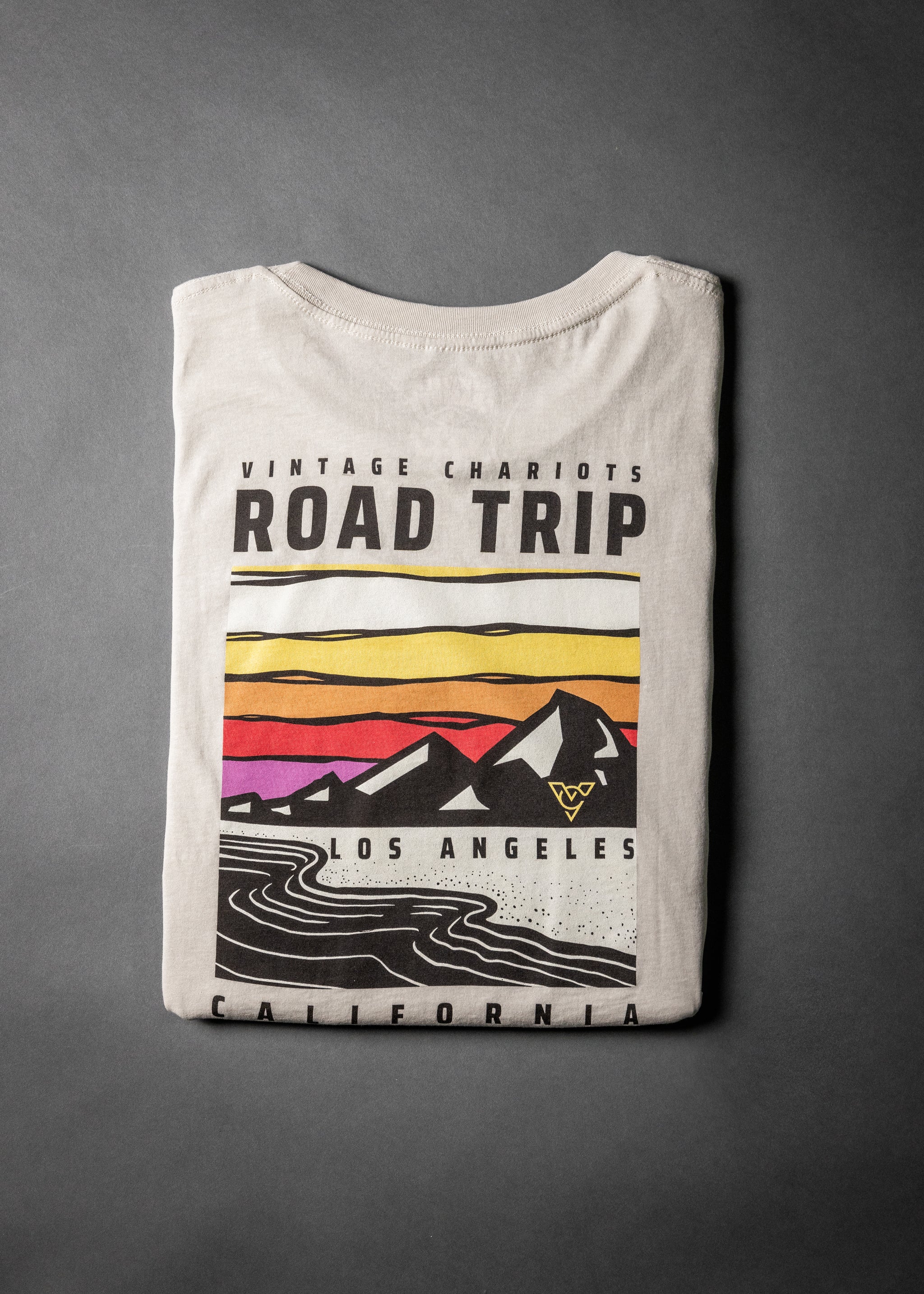 ROAD TRIP WOMENS BOYFRIEND TEE (Bone)