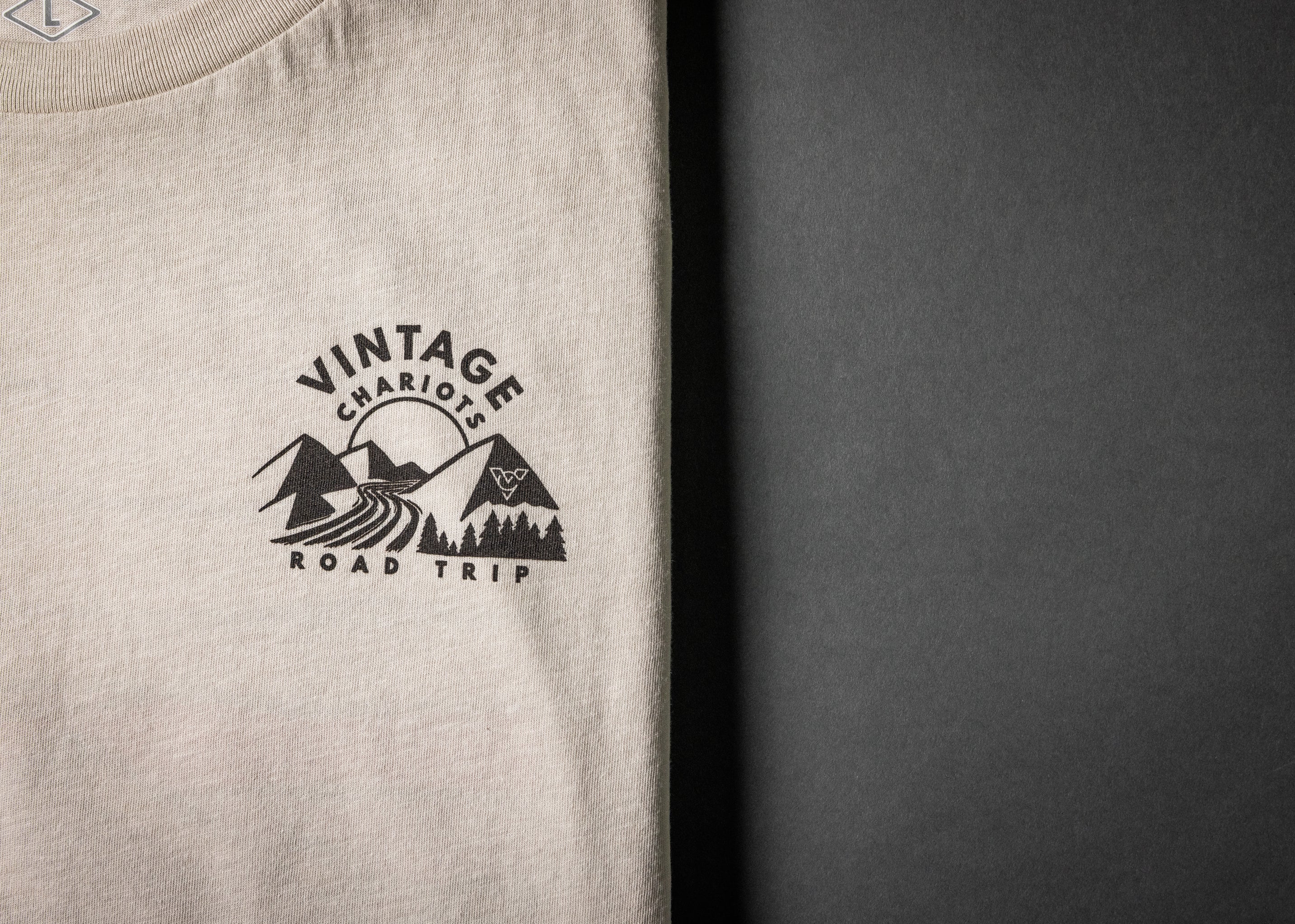 ROAD TRIP WOMENS BOYFRIEND TEE (Bone)